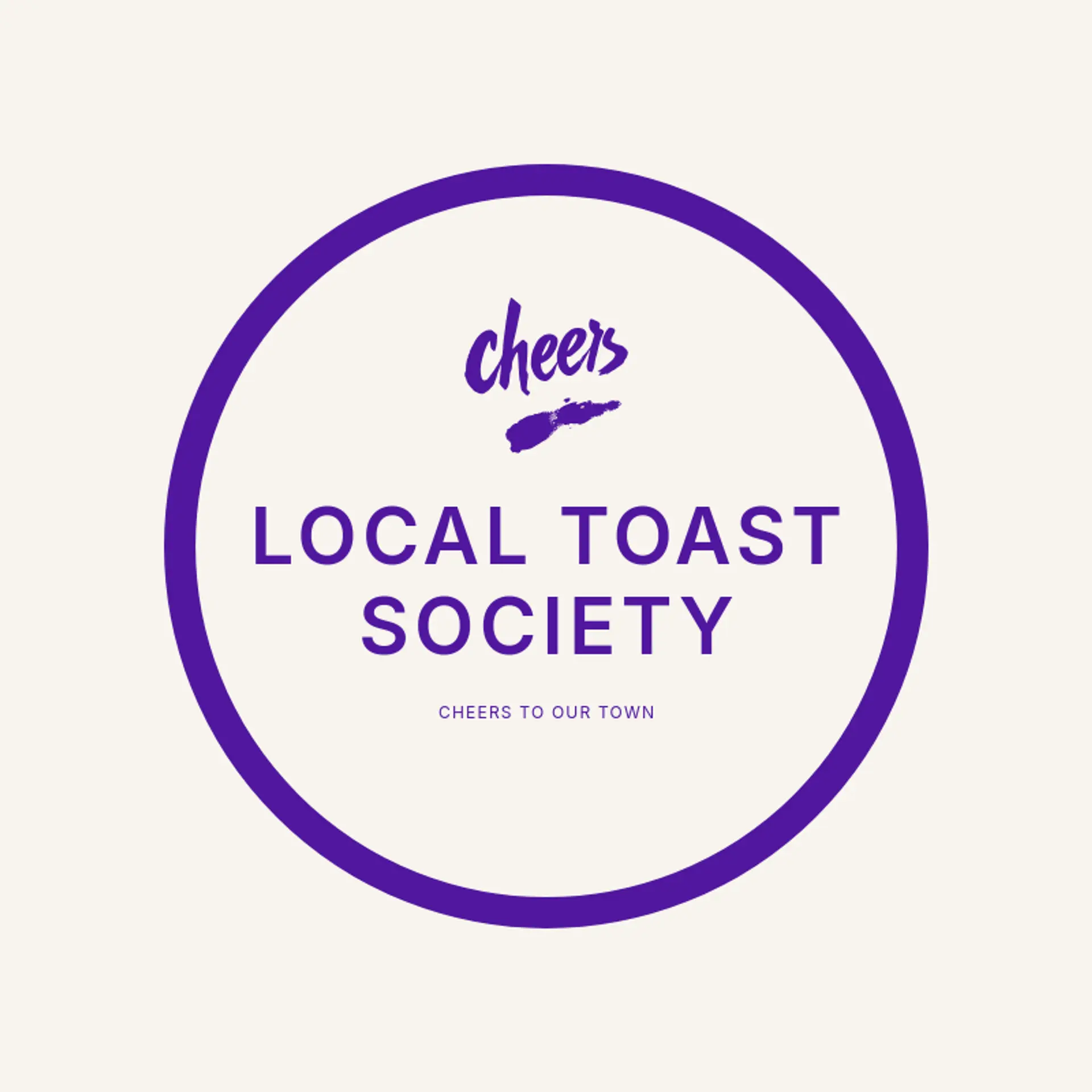 Local Toast Society logo for cheers