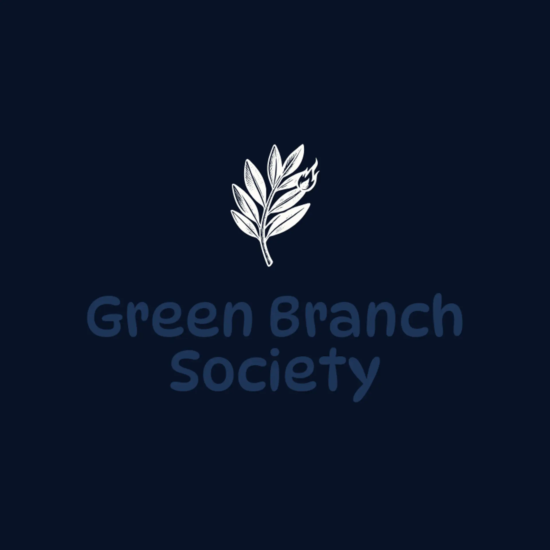 Green Branch Society logo for jewish