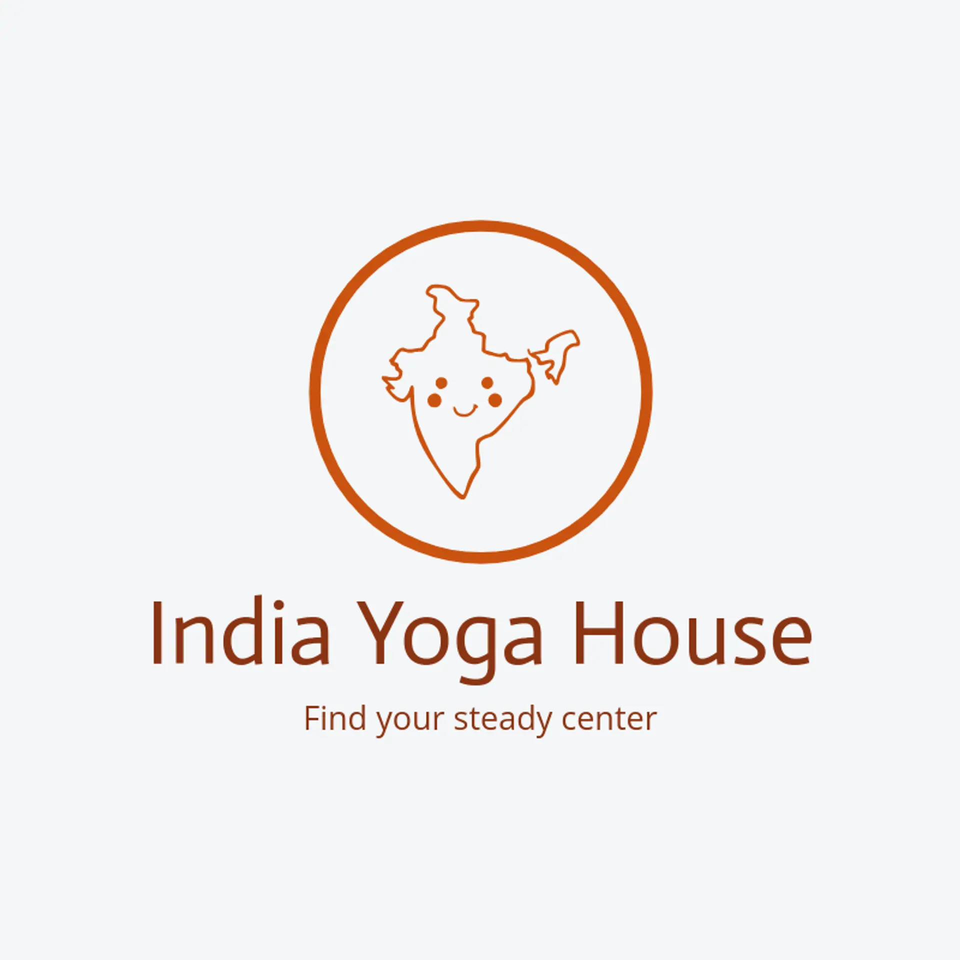 India Yoga House logo for india