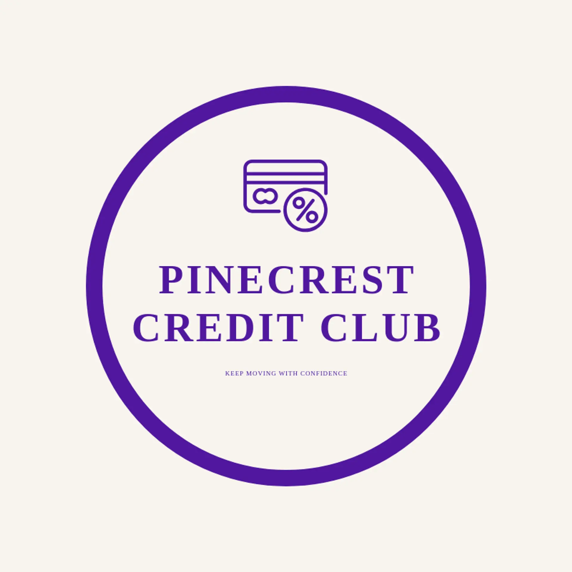 Pinecrest Credit Club logo for credit card
