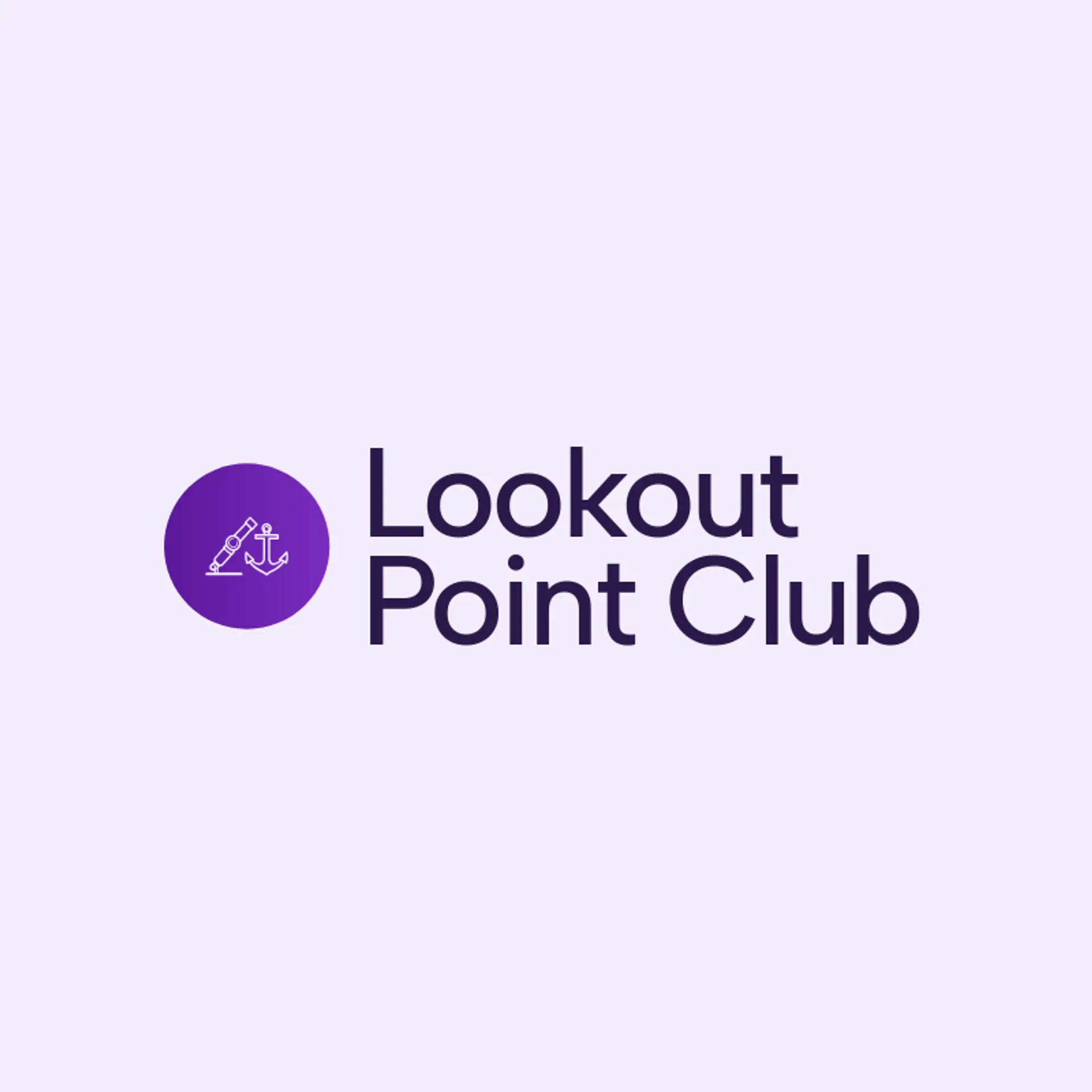 Lookout Point Club logo for pirate