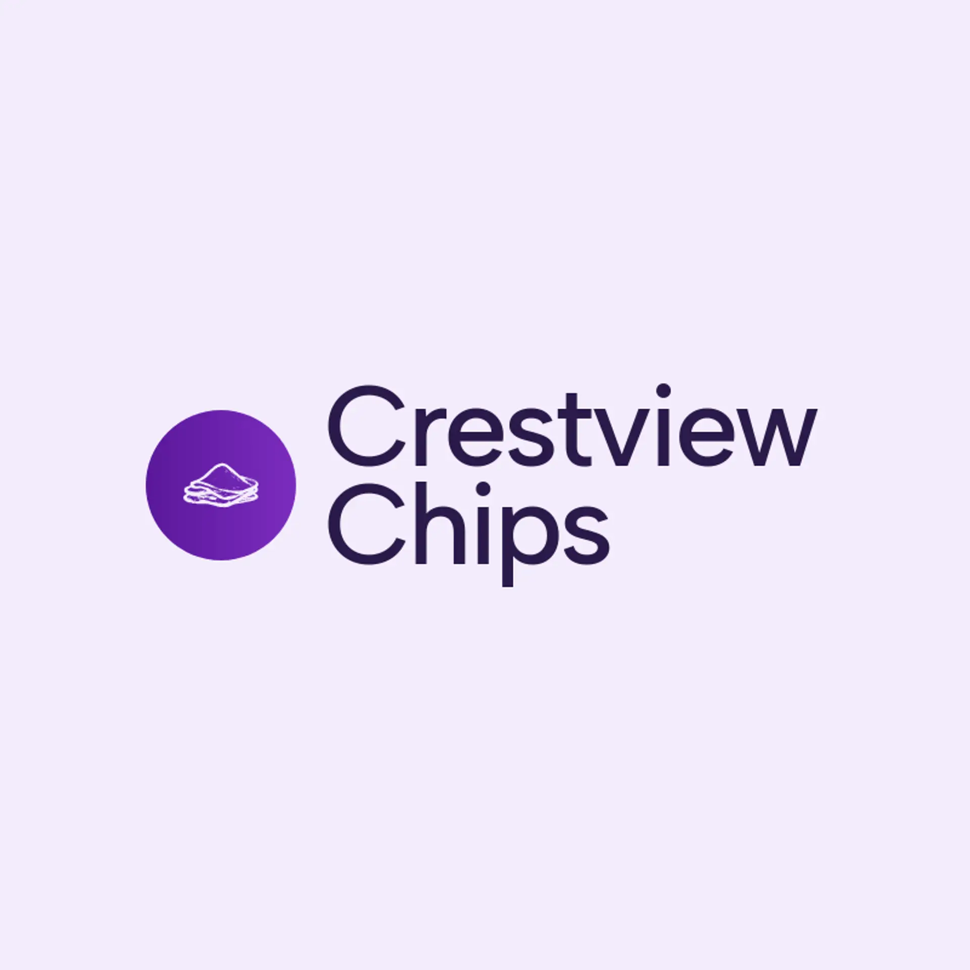 Crestview Chips logo for chips