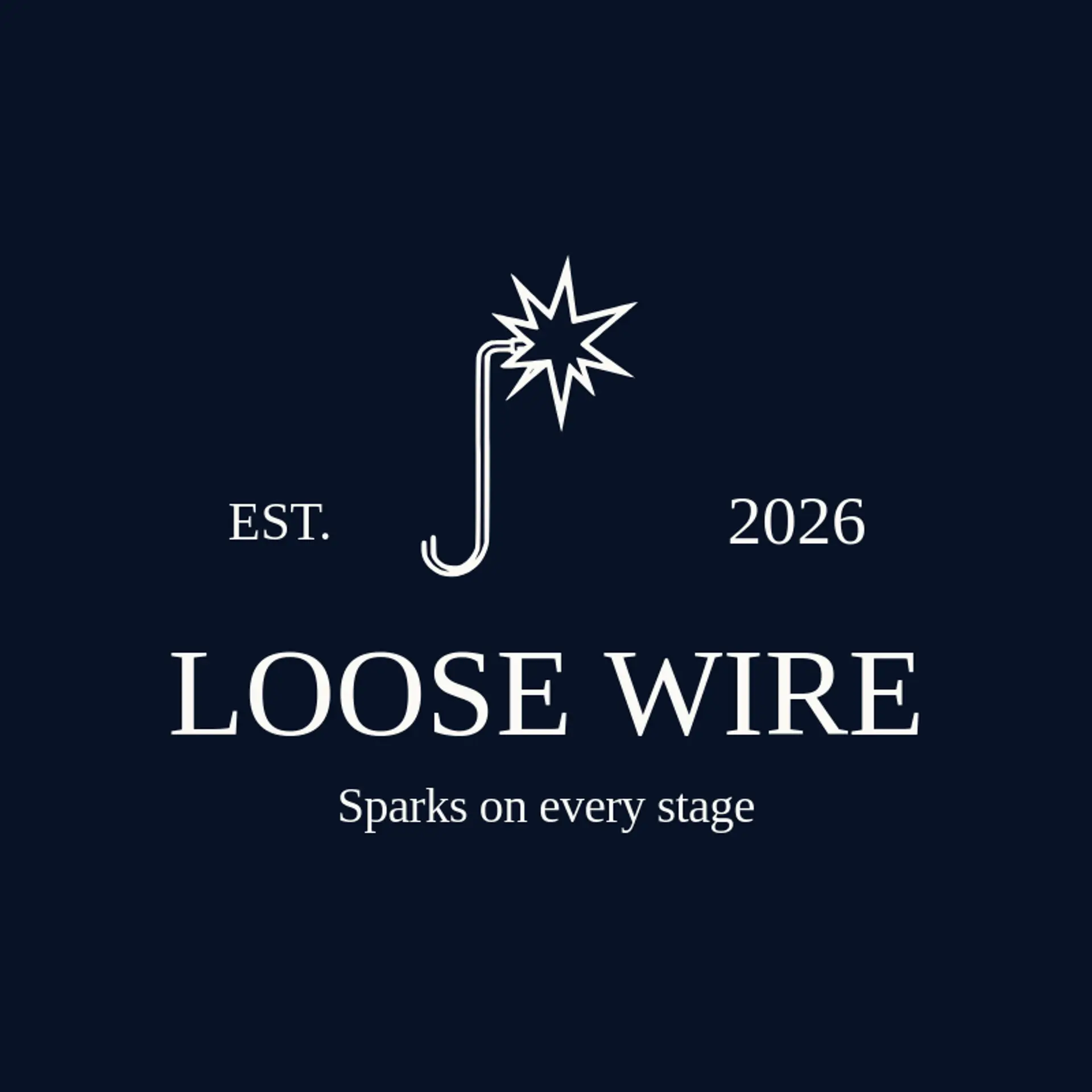 Loose Wire logo for rock band