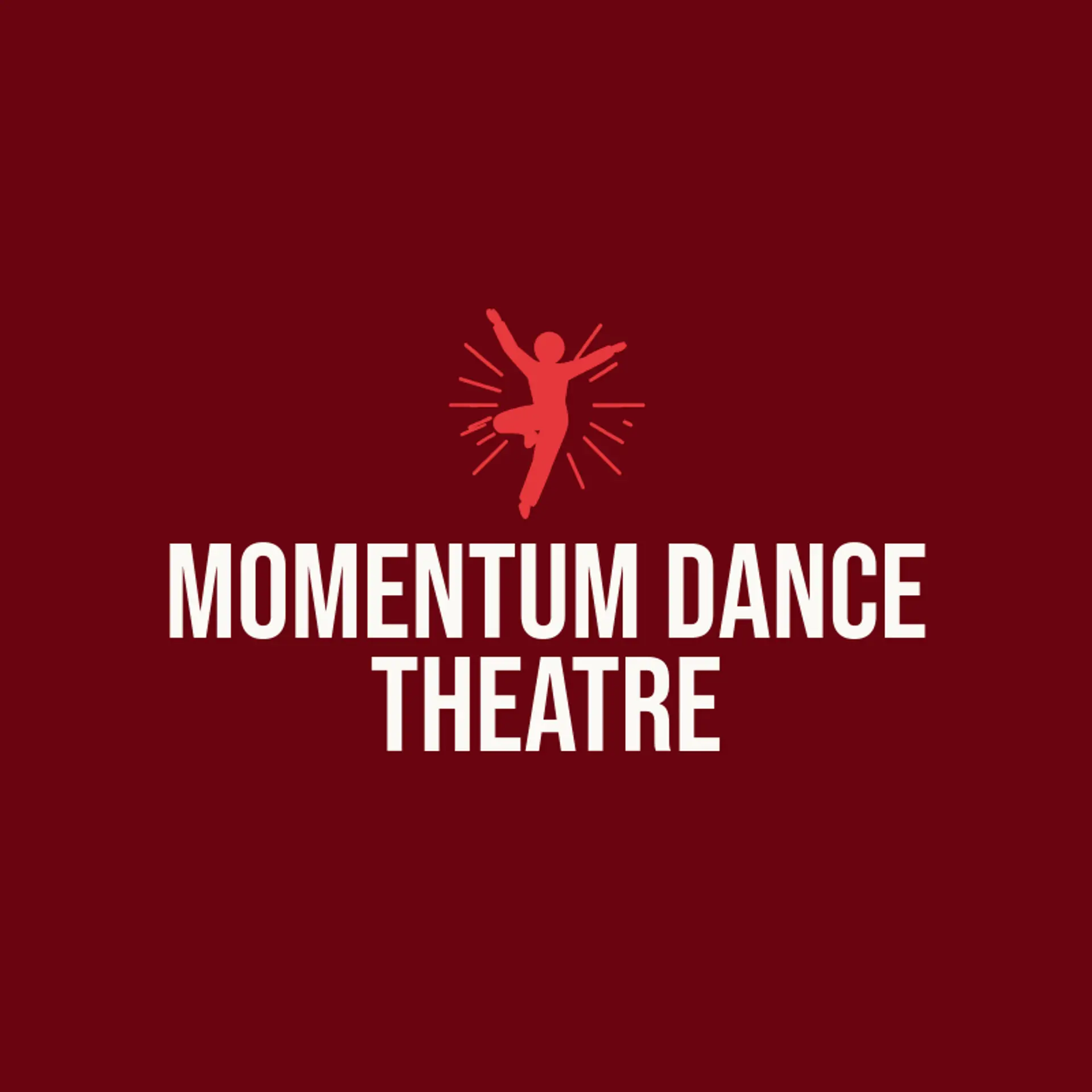 Momentum Dance Theatre logo for dance