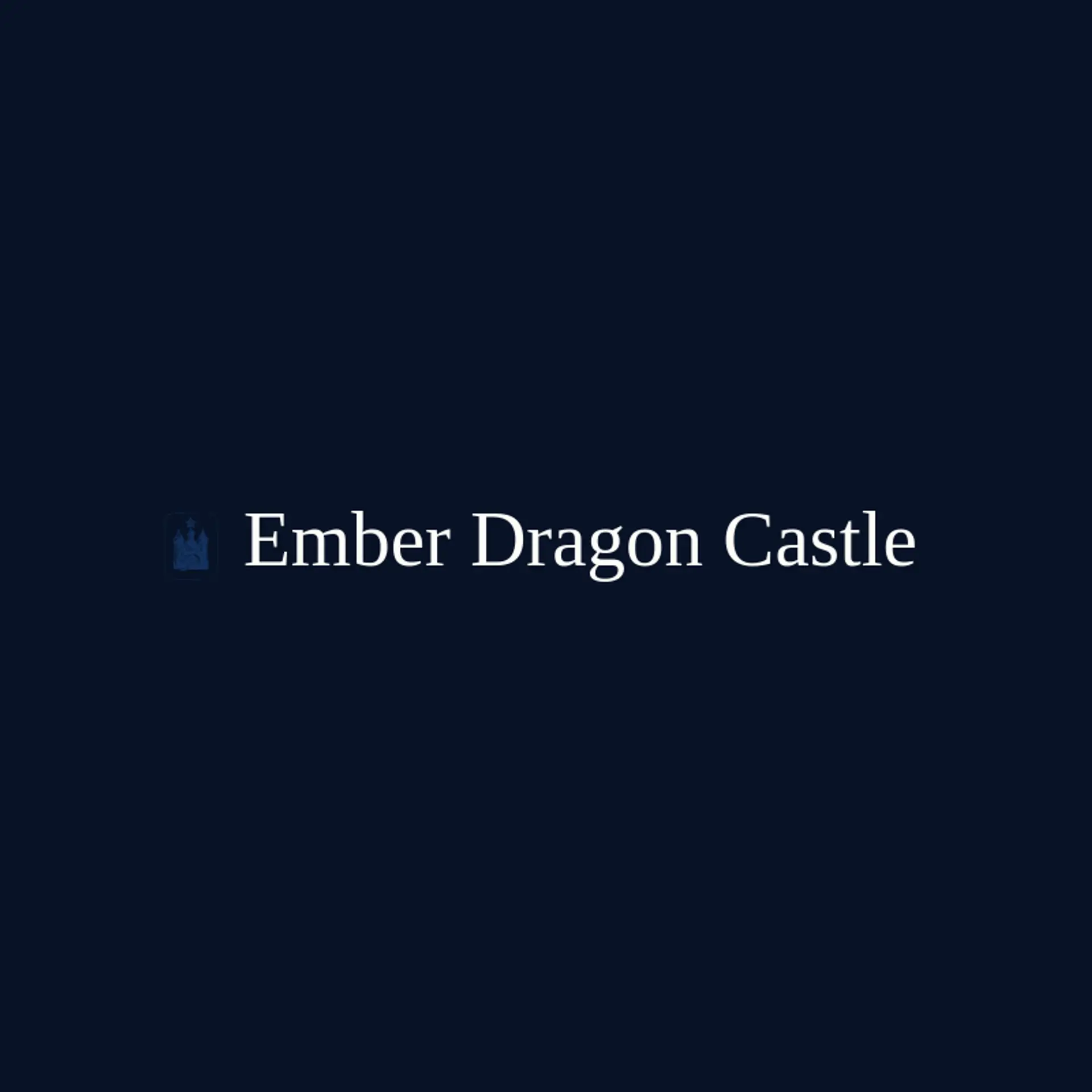 Ember Dragon Castle logo for castle