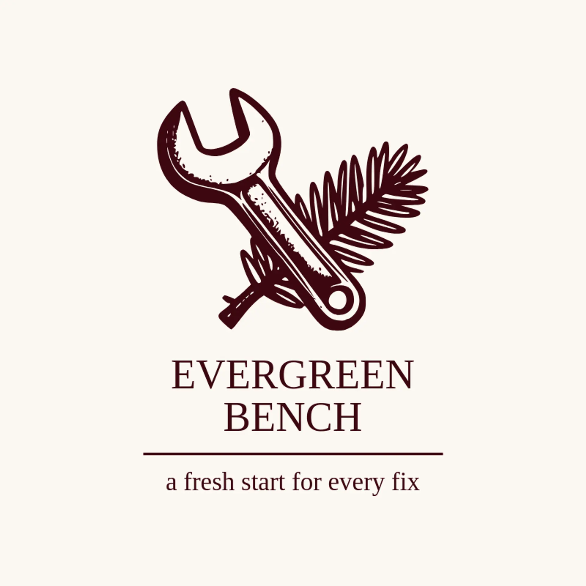 Evergreen Bench logo for tool