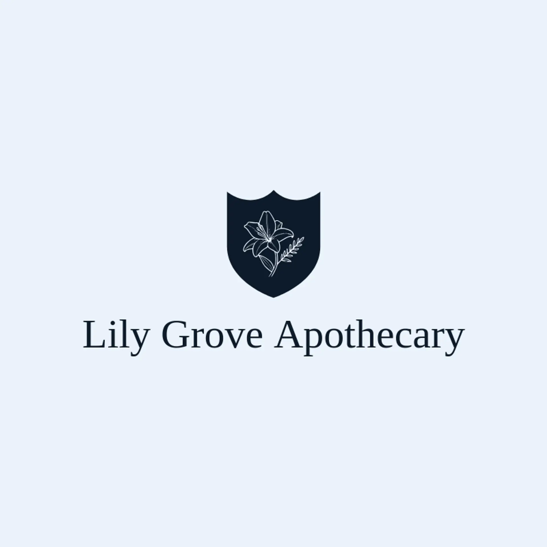 Lily Grove Apothecary logo for lily