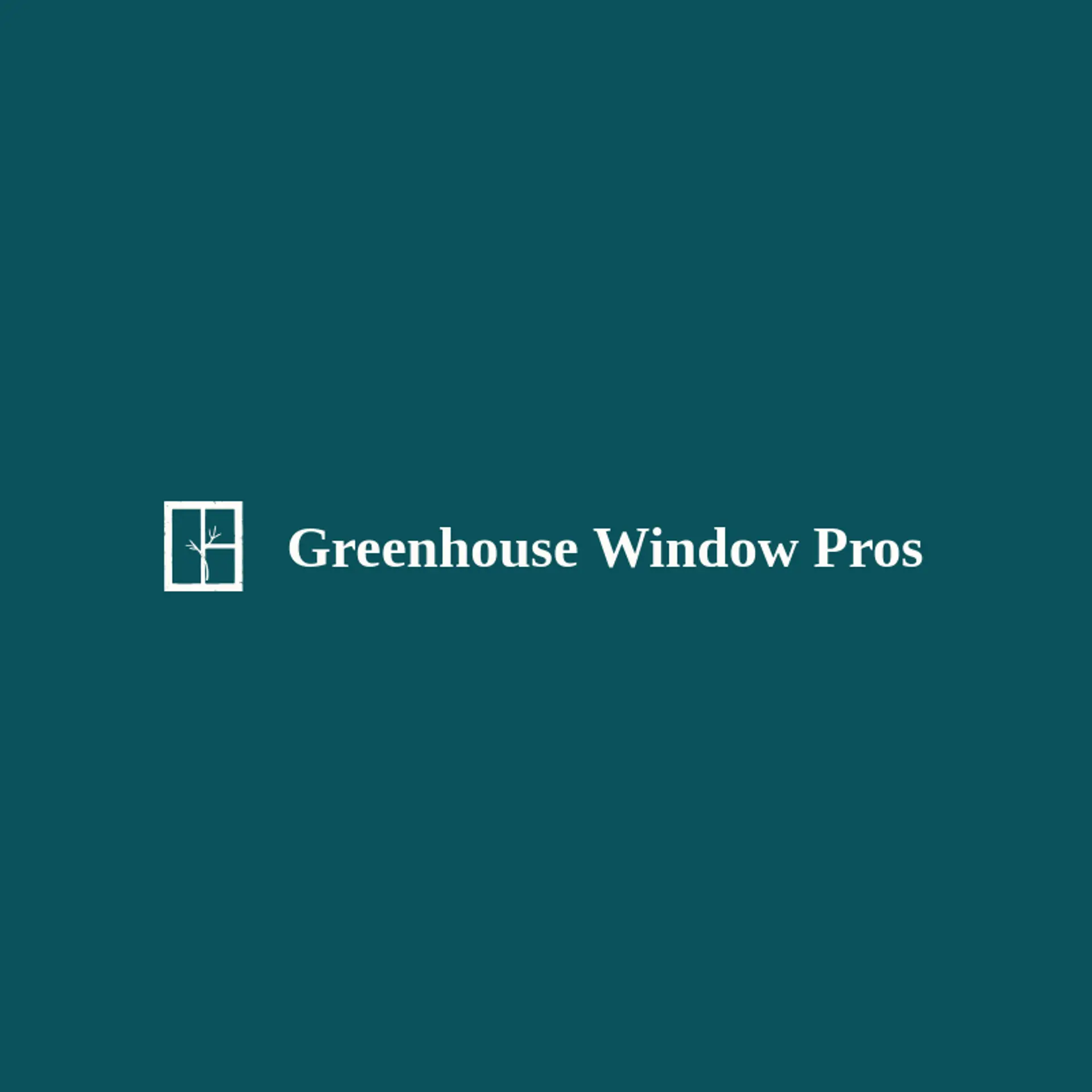 Greenhouse Window Pros logo for windows