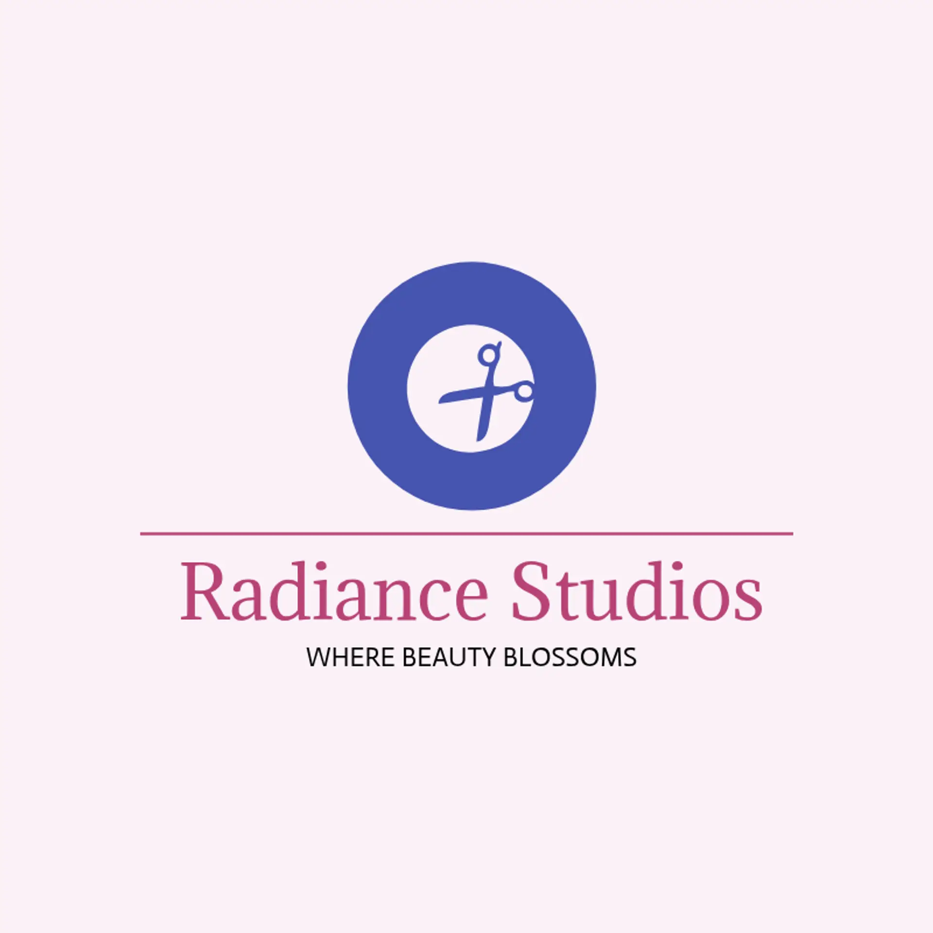 Polished Perfection logo for hair and nail salon