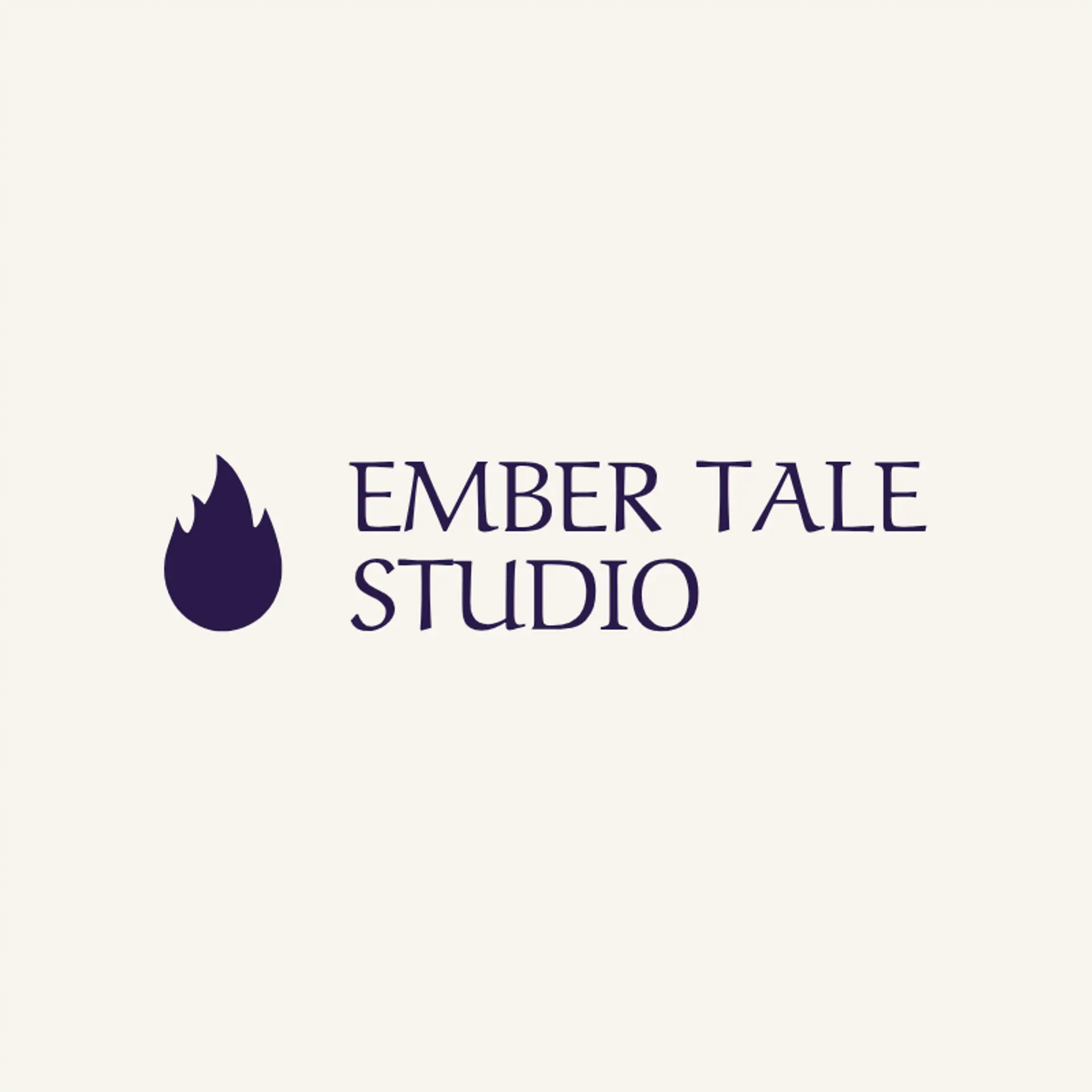 Ember Tale Studio logo for anime character