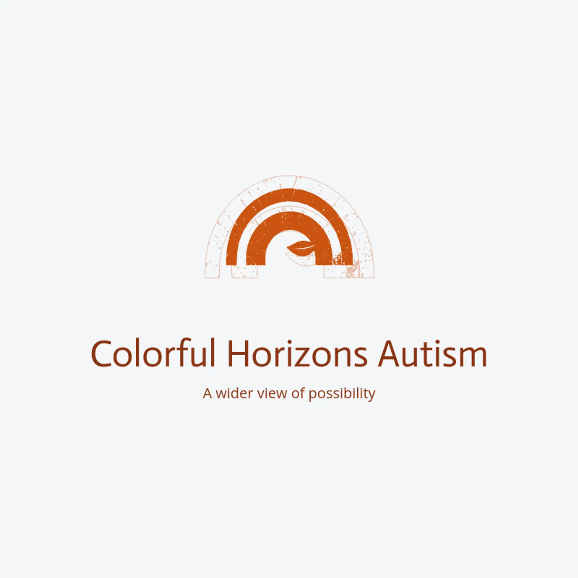 Colorful Horizons Autism logo for autism
