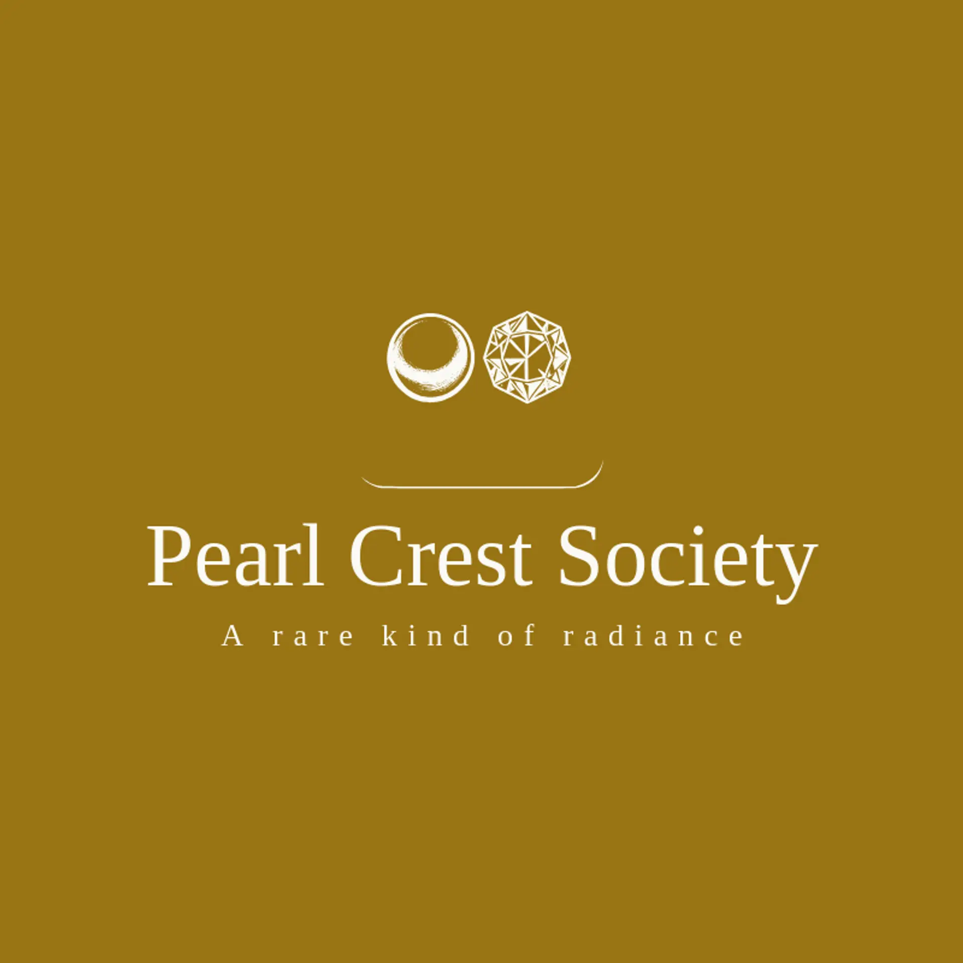 Pearl Crest Society logo for pearl