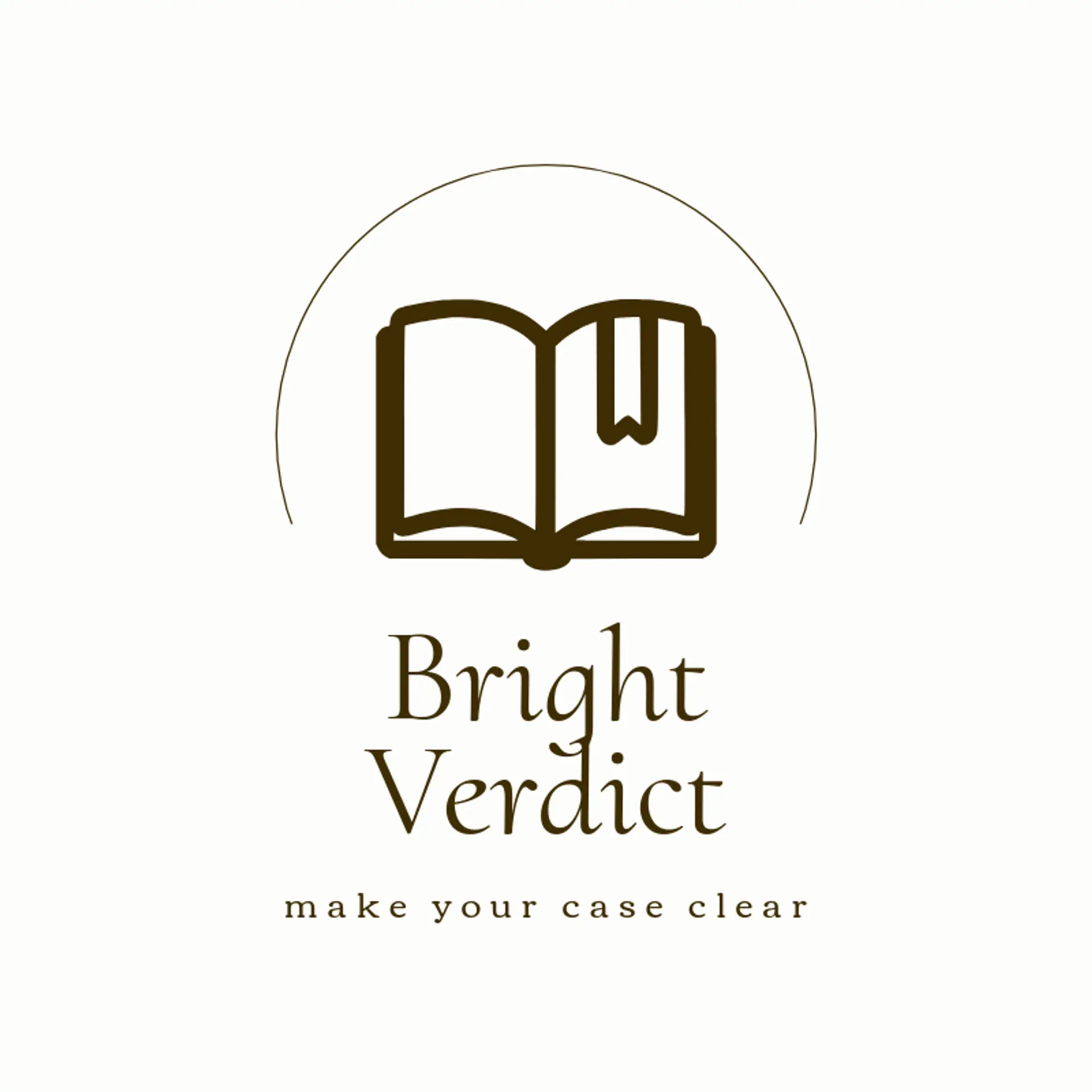 Bright Verdict logo for lawyer