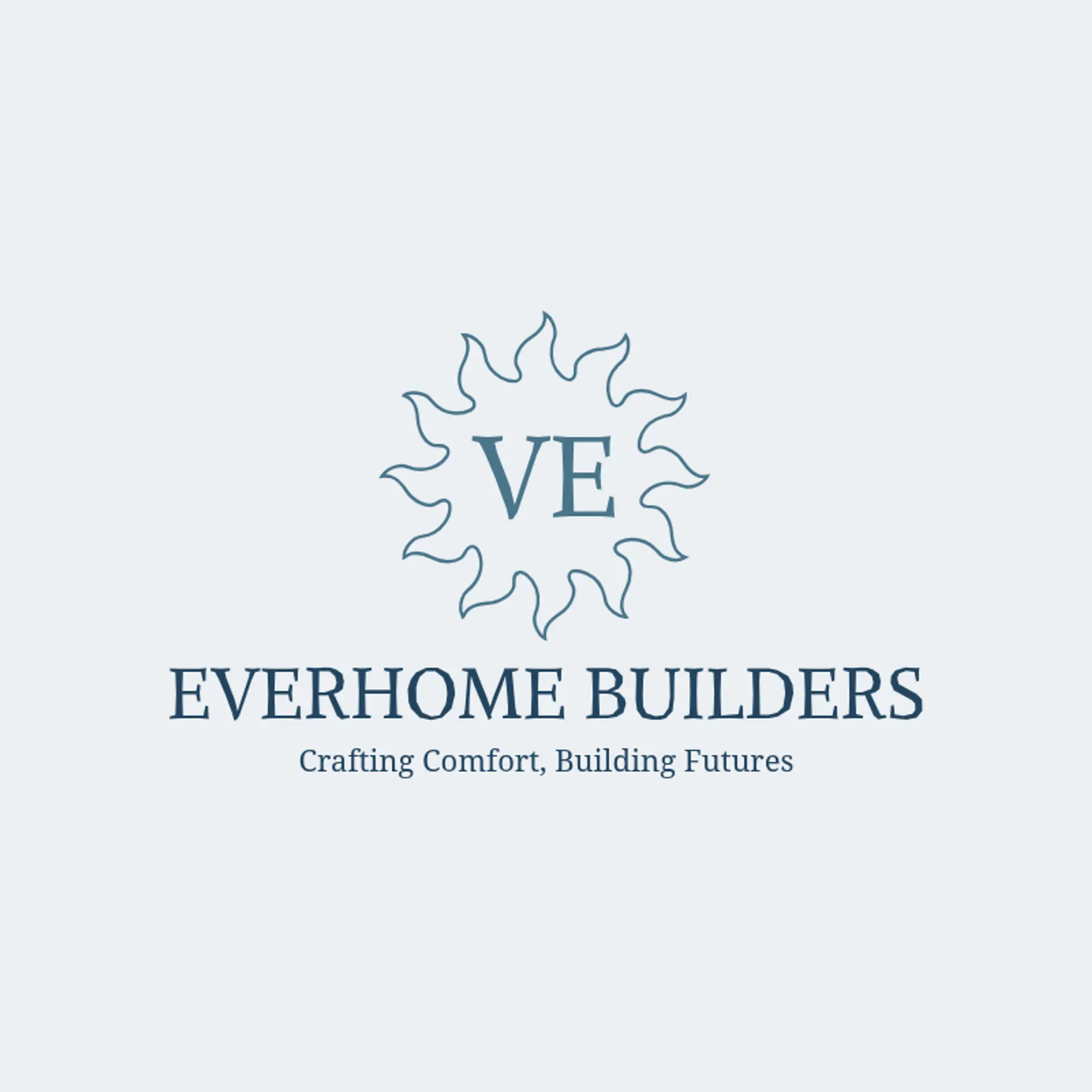EverHome Builders logo for home construction