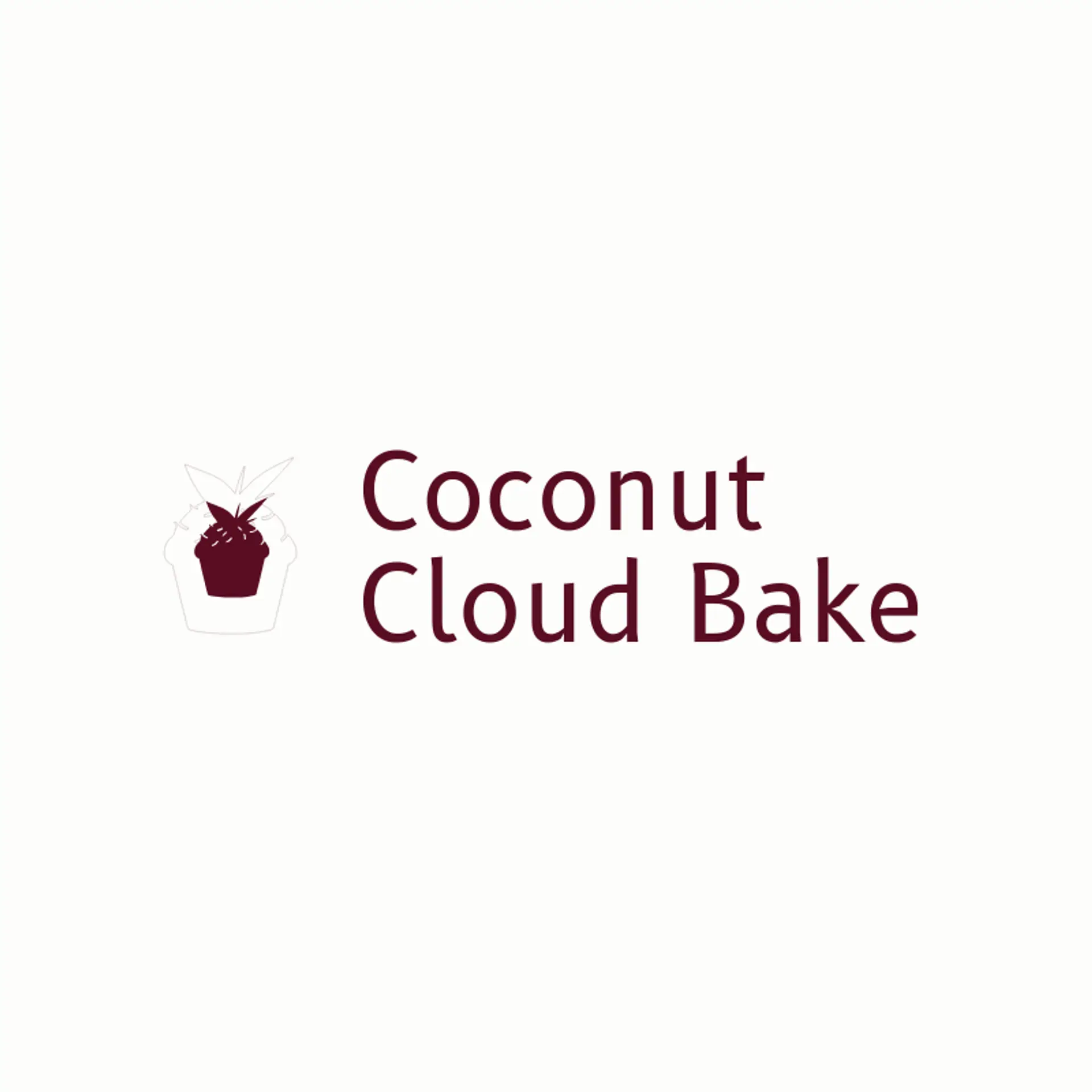 Coconut Cloud Bake logo for cupcake