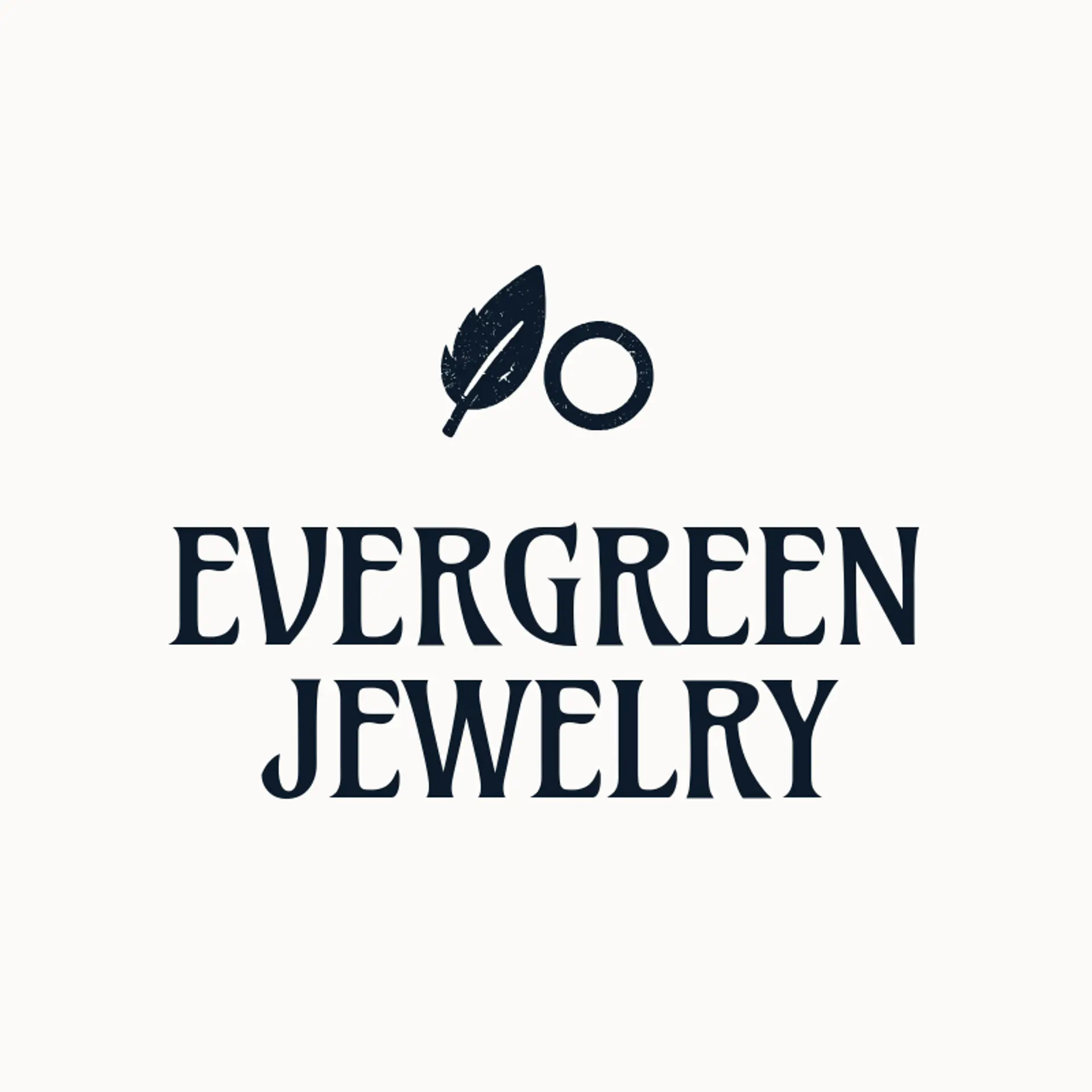 Evergreen Jewelry logo for ring