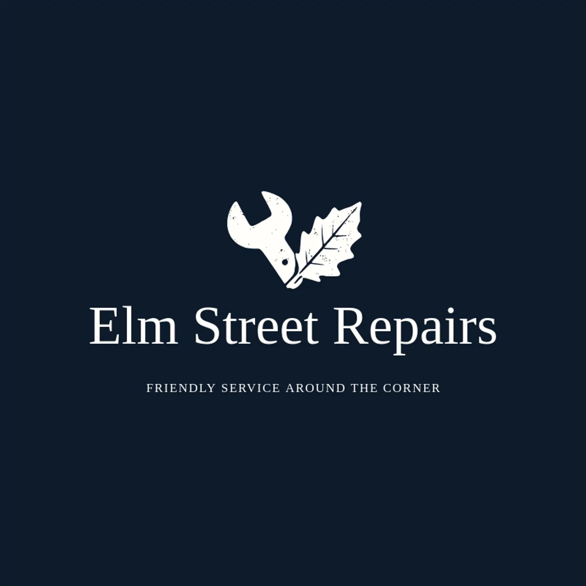 Elm Street Repairs logo for home repair