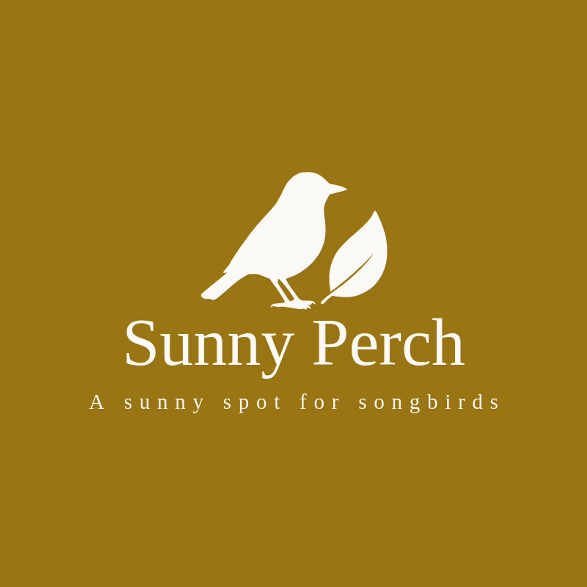 Sunny Perch logo for finch