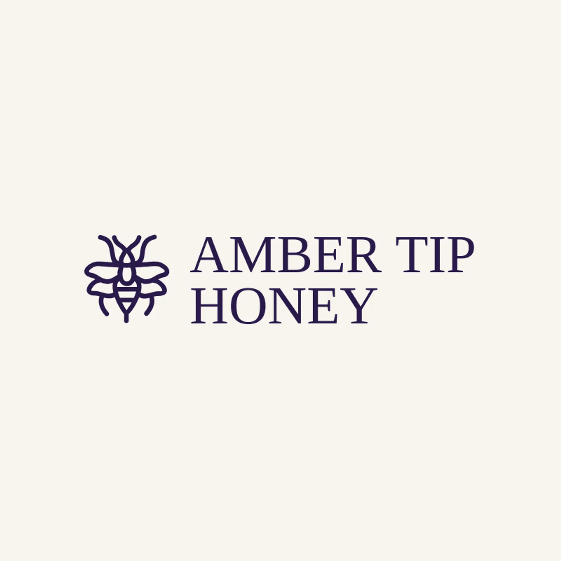 Amber Tip Honey logo for sting