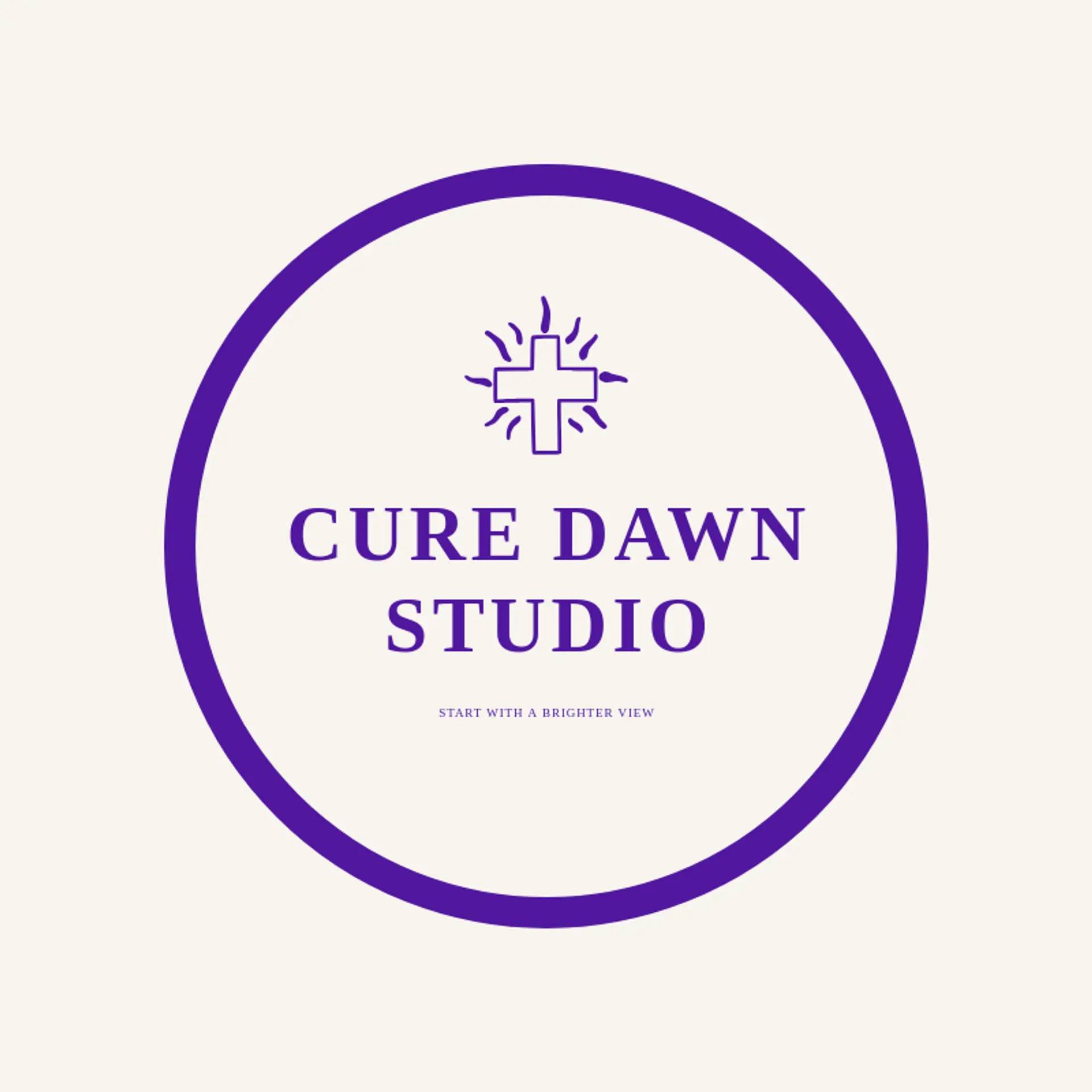 Cure Dawn Studio logo for cure