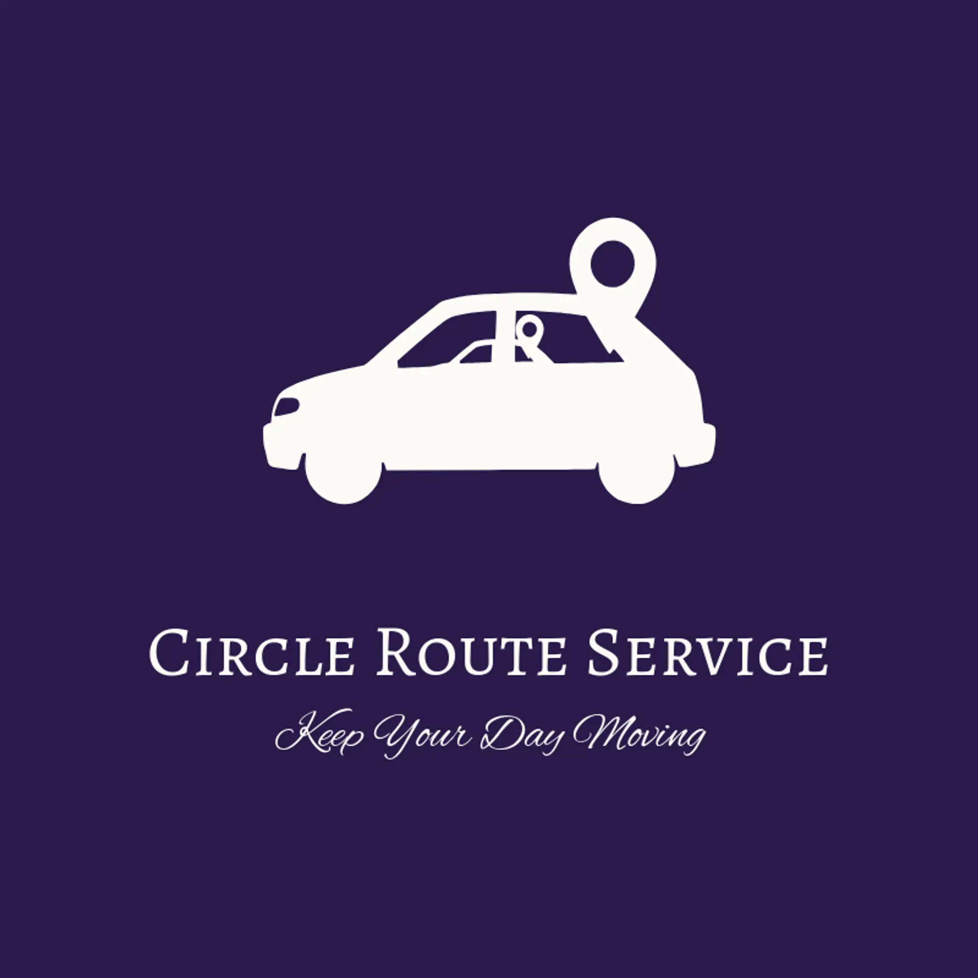 Circle Route Service logo for driver