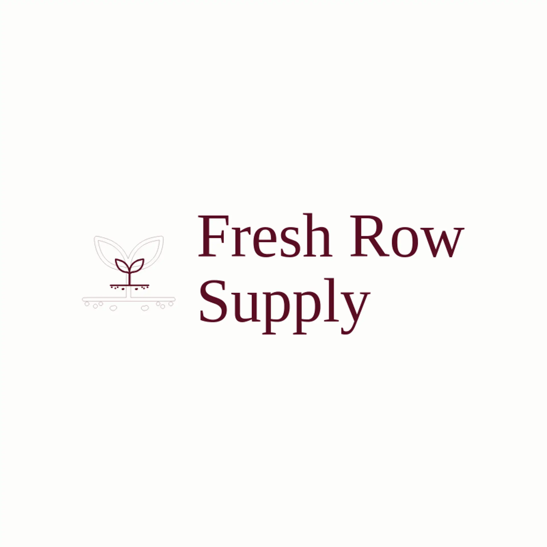 Fresh Row Supply logo for seed