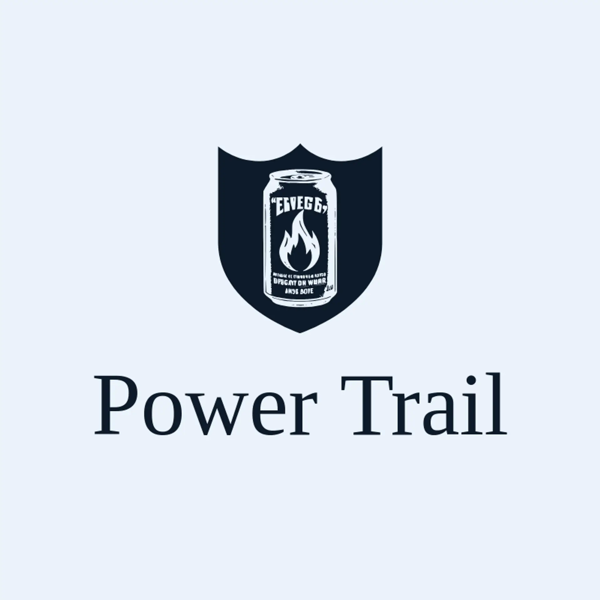 Power Trail logo for energy drink