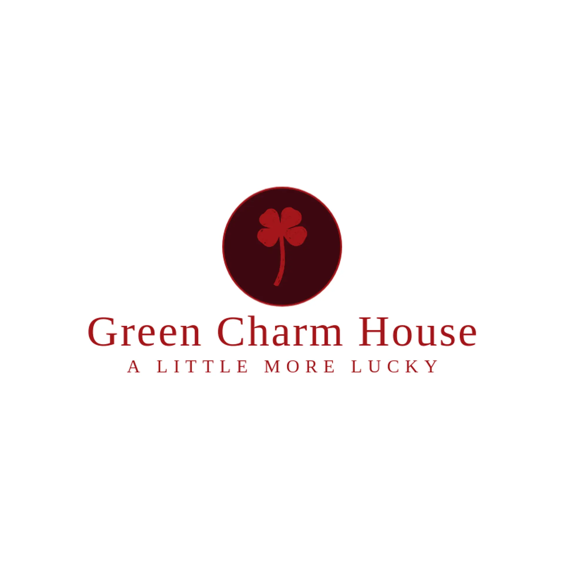 Green Charm House logo for clover