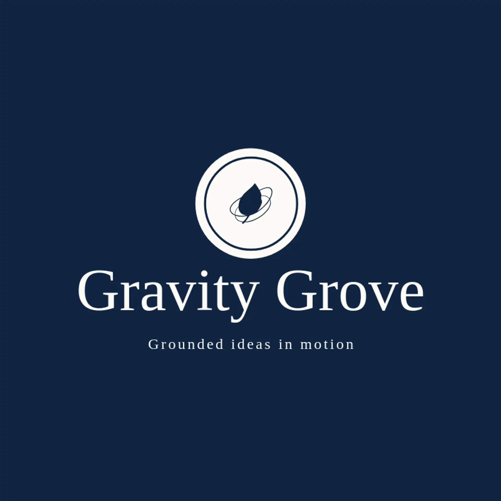 Gravity Grove logo for orbit