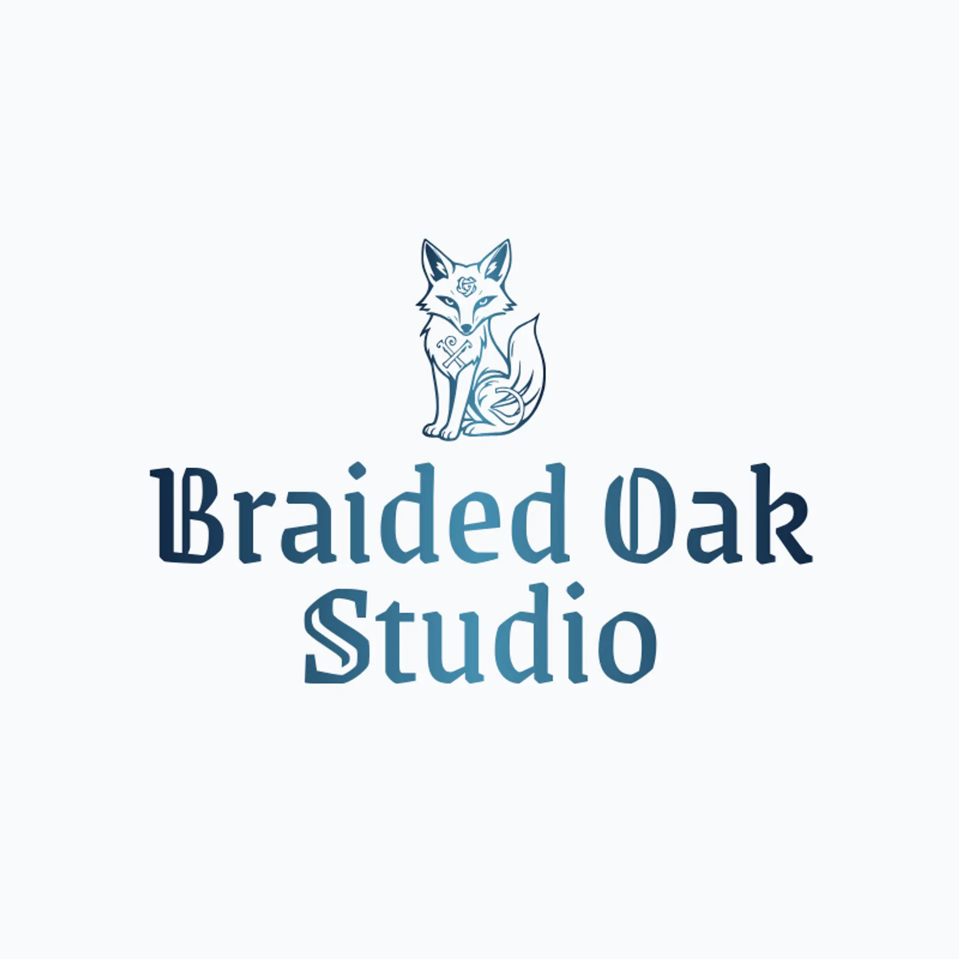 Braided Oak Studio logo for celtic
