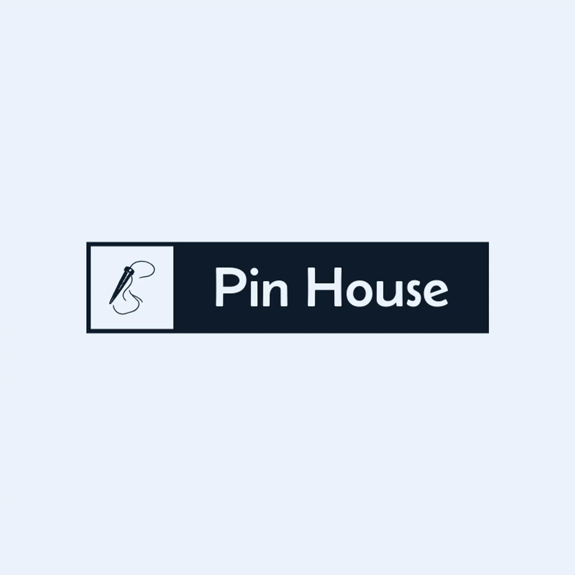 Pin House logo for tailor