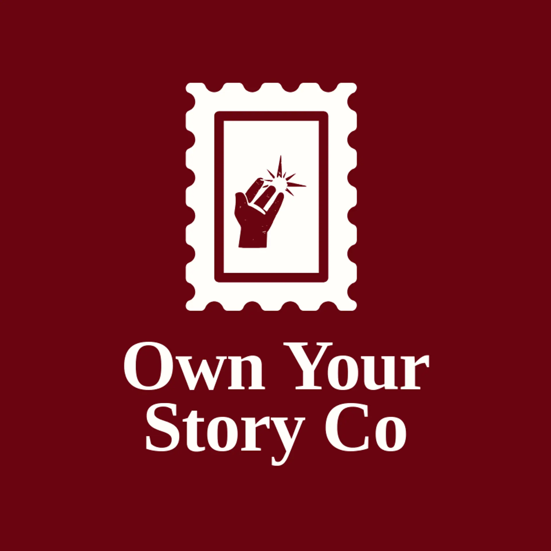 Own Your Story Co logo for empowerment