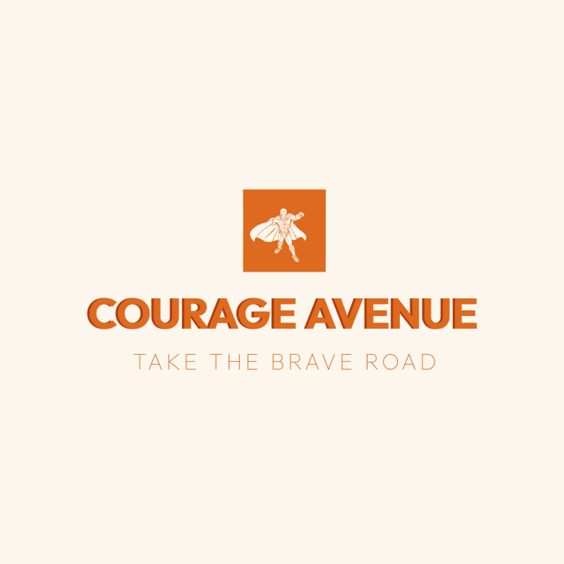 Courage Avenue logo for hero