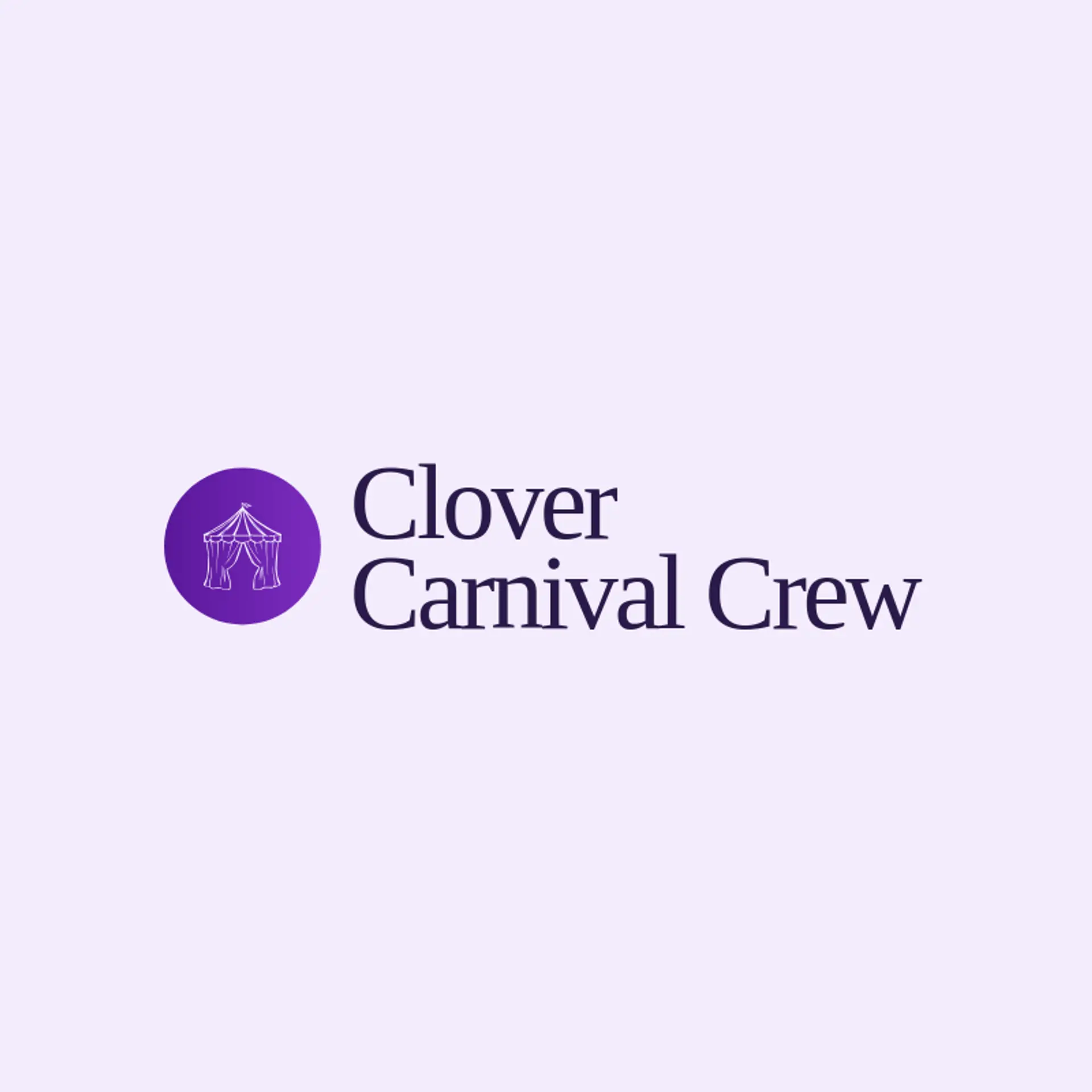 Clover Carnival Crew logo for carnival