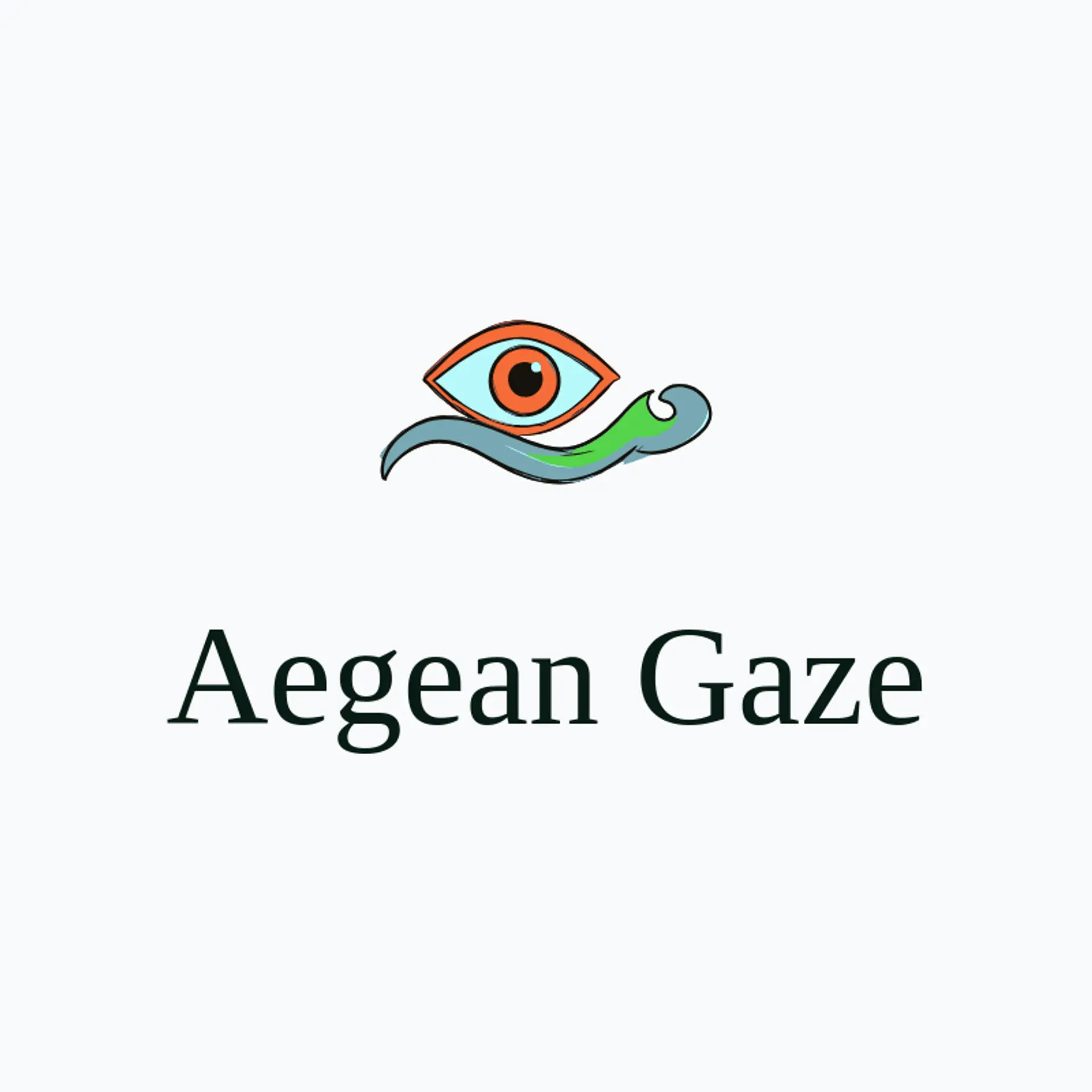 Aegean Gaze logo for evil eye