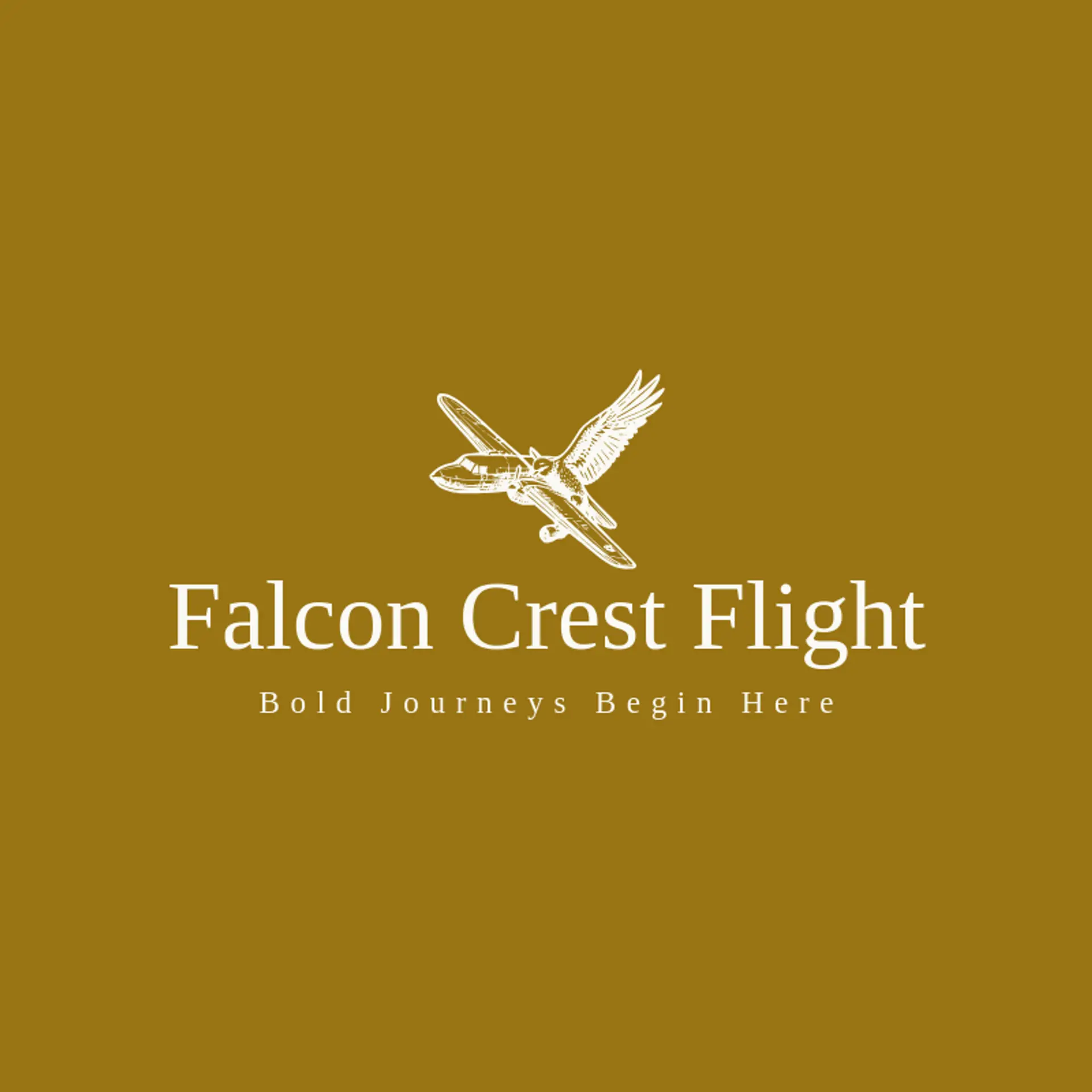 Falcon Crest Flight logo for flight