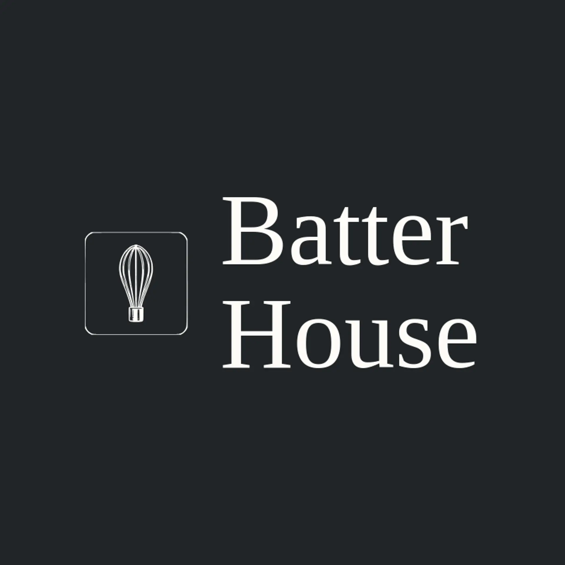 Batter House logo for donut