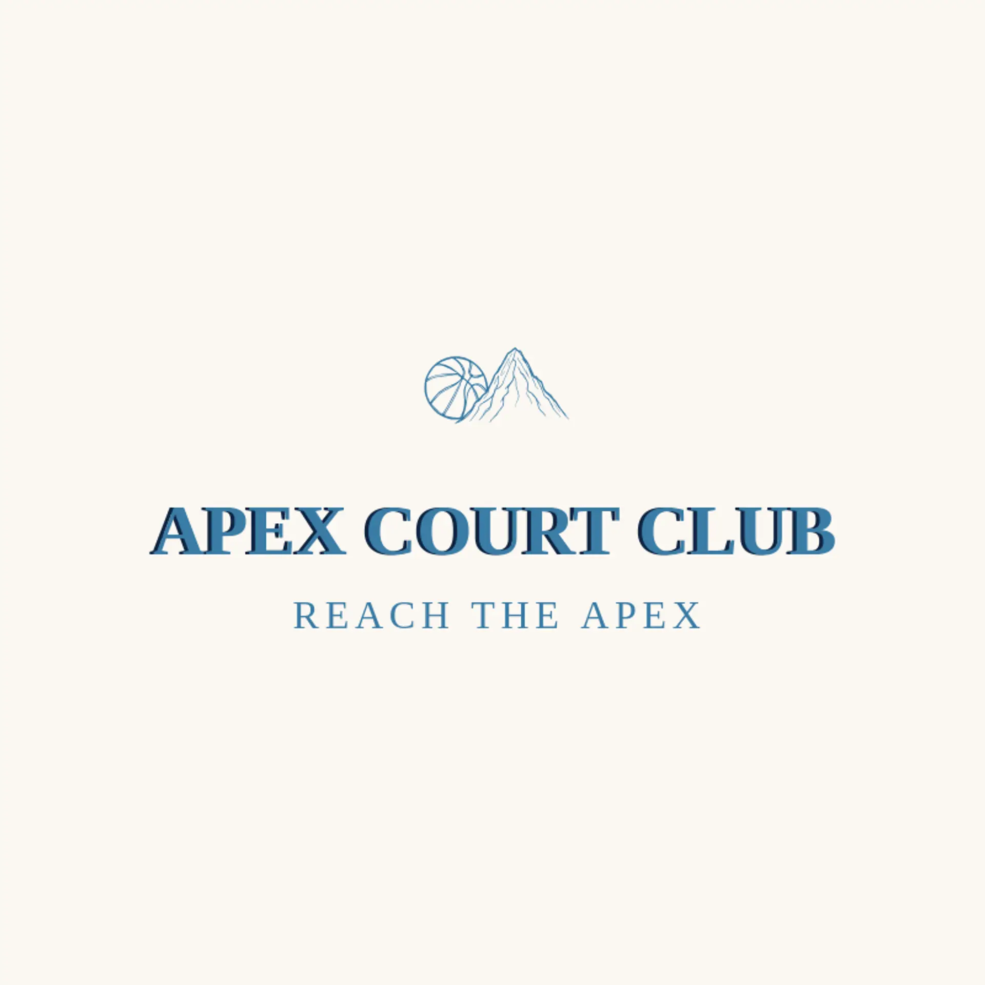 Apex Court Club logo for basketball team