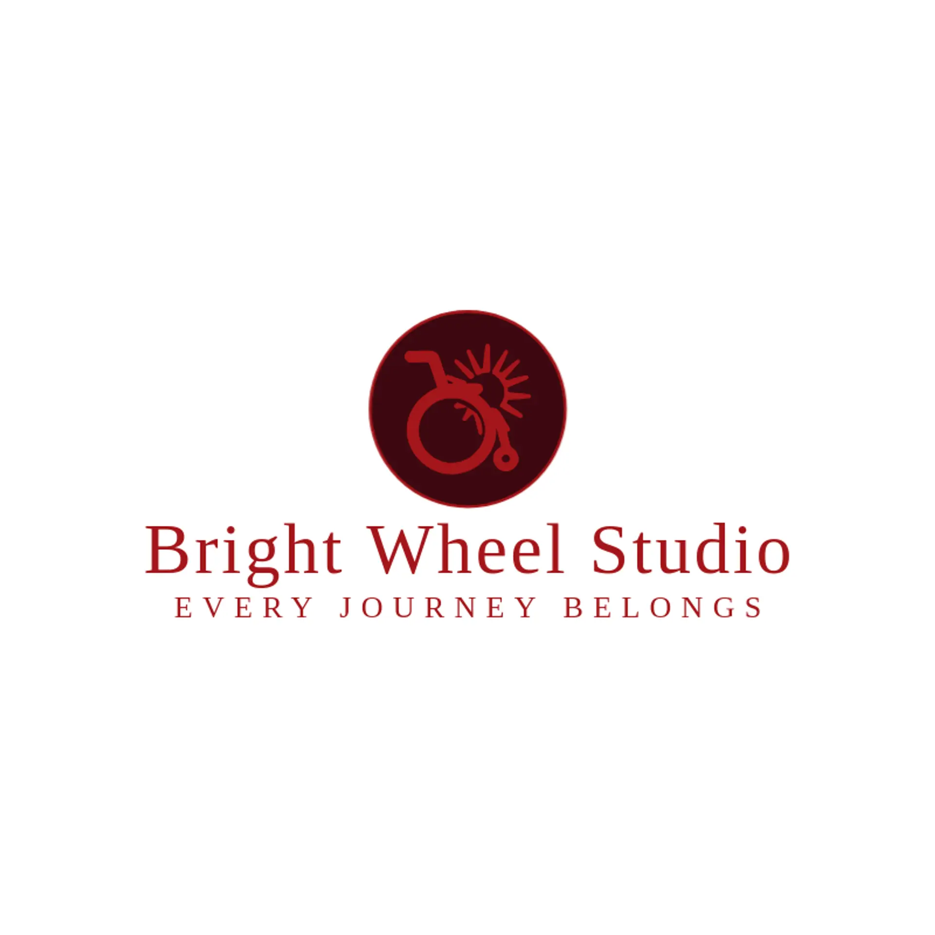 Bright Wheel Studio logo for wheelchair