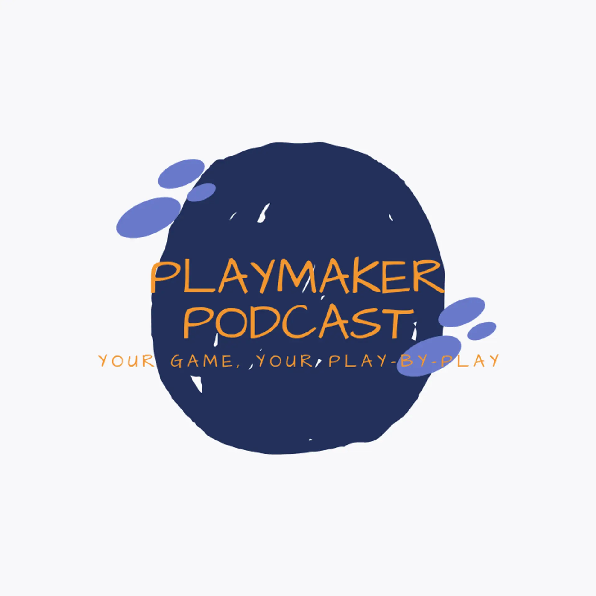 PlayMaker Podcast logo for sports podcast