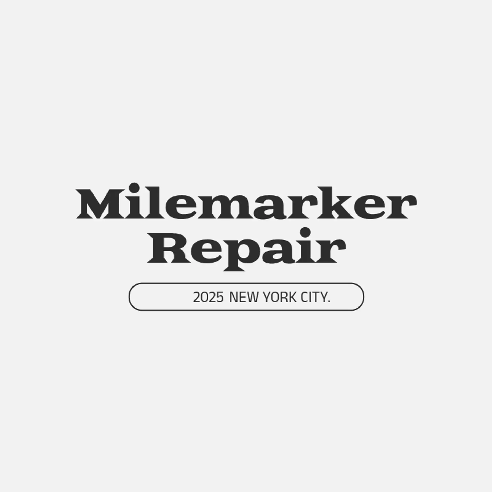 MileMarker Repair logo for automotive repair
