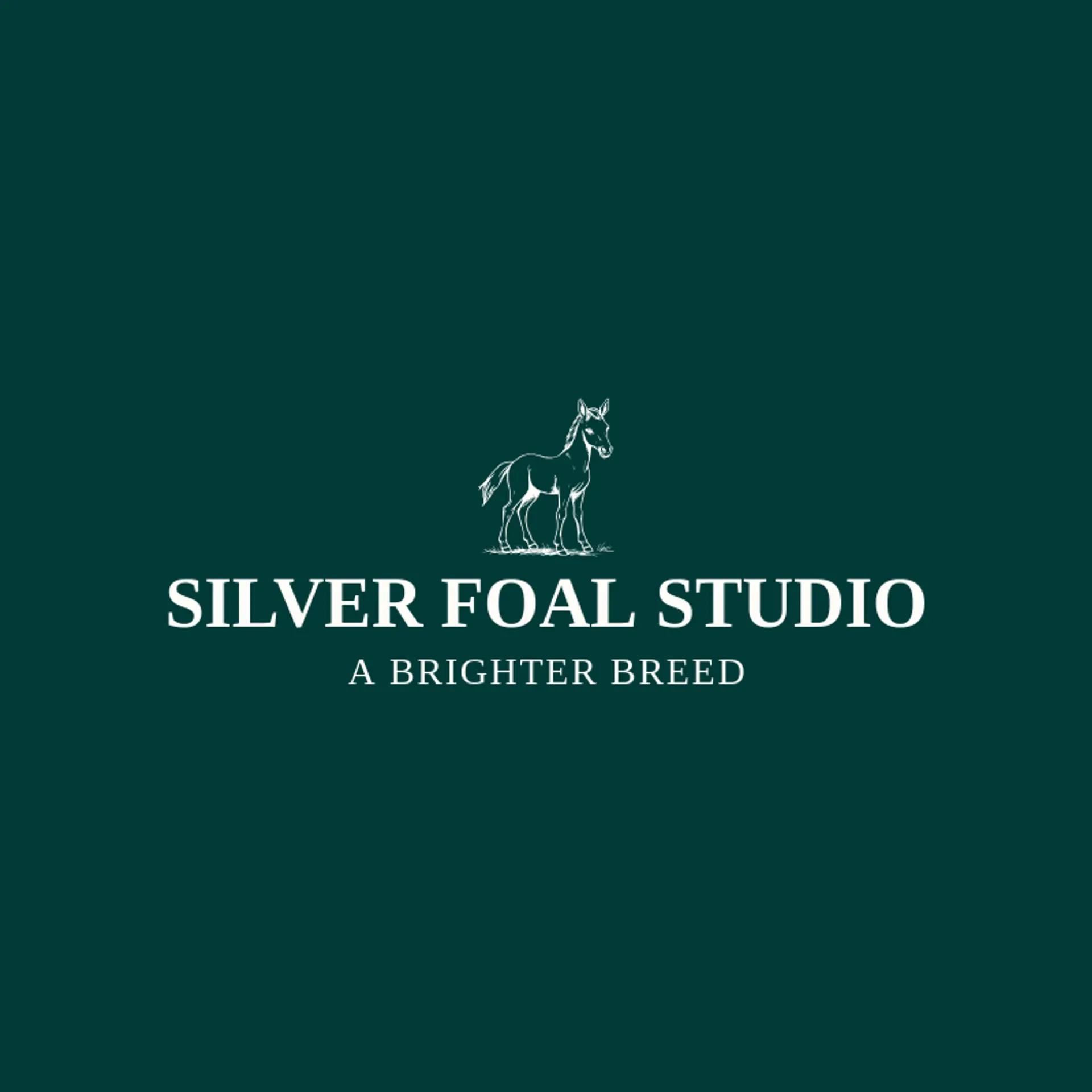 Silver Foal Studio logo for colt