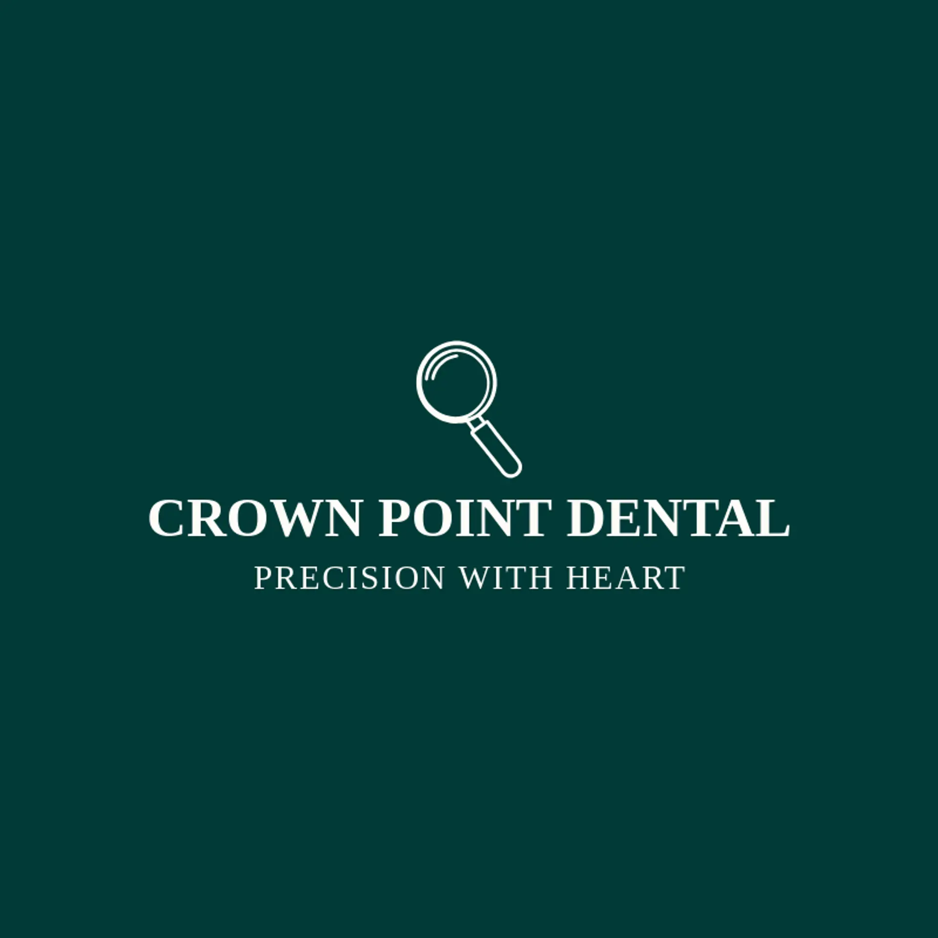 Crown Point Dental logo for dentist