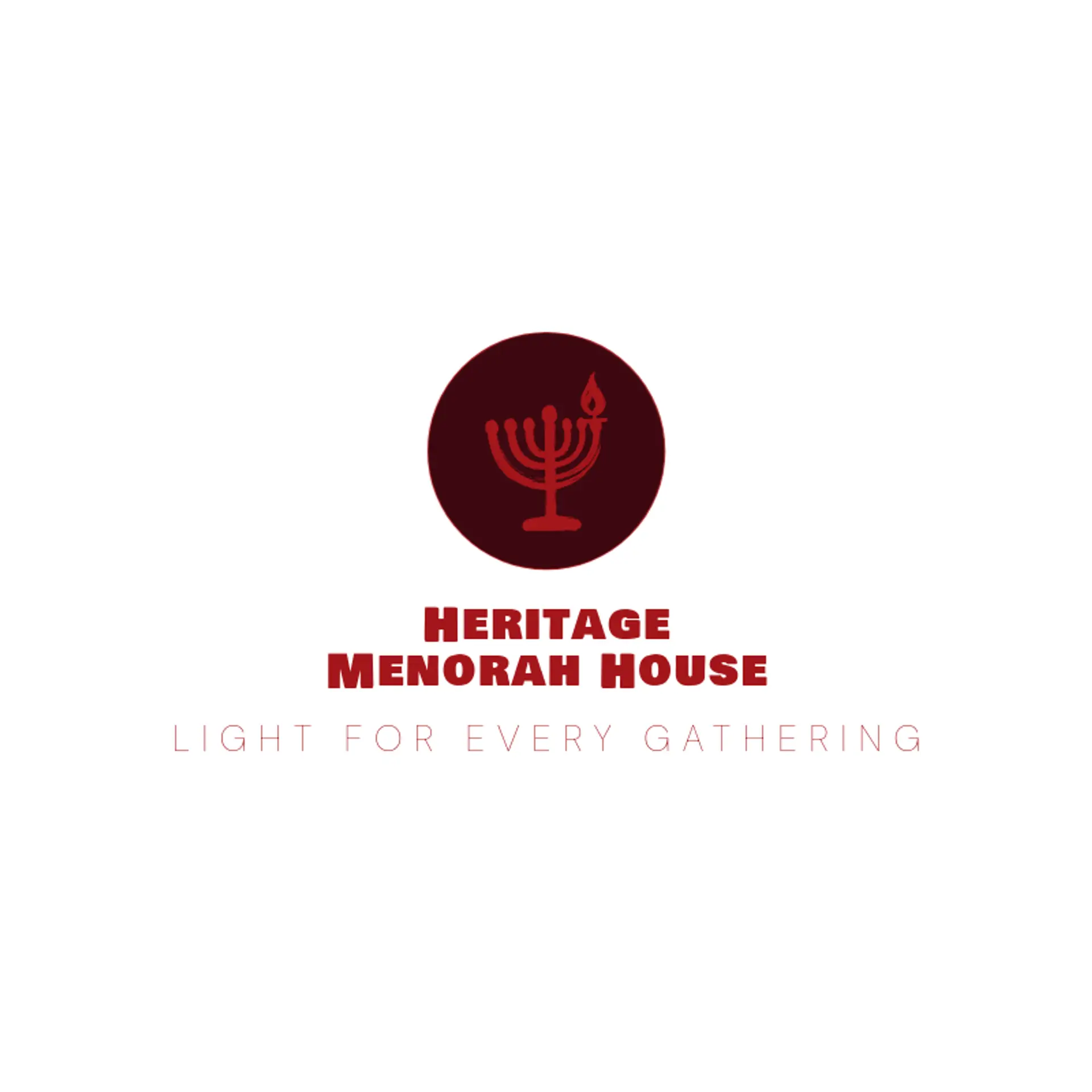 Heritage Menorah House logo for jewish