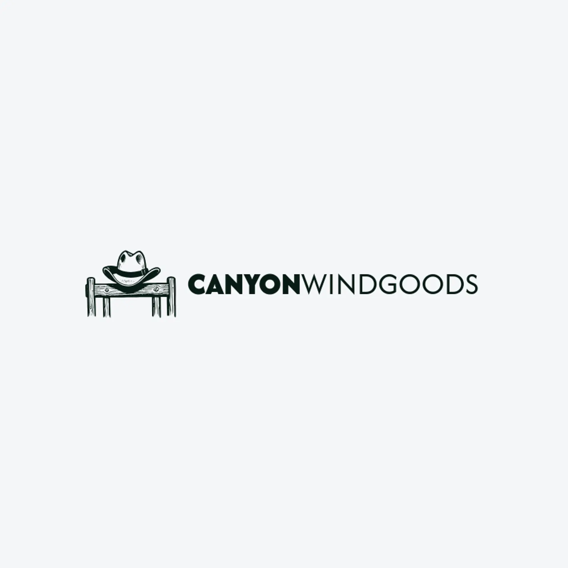 Canyon Wind Goods logo for cowboy hat