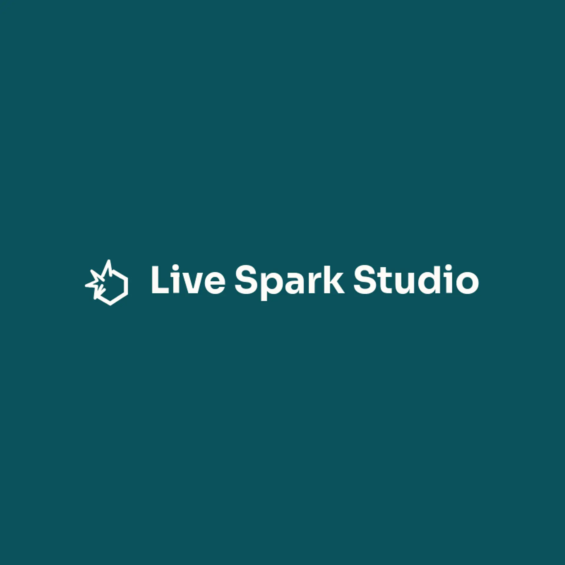 Live Spark Studio logo for hexagon