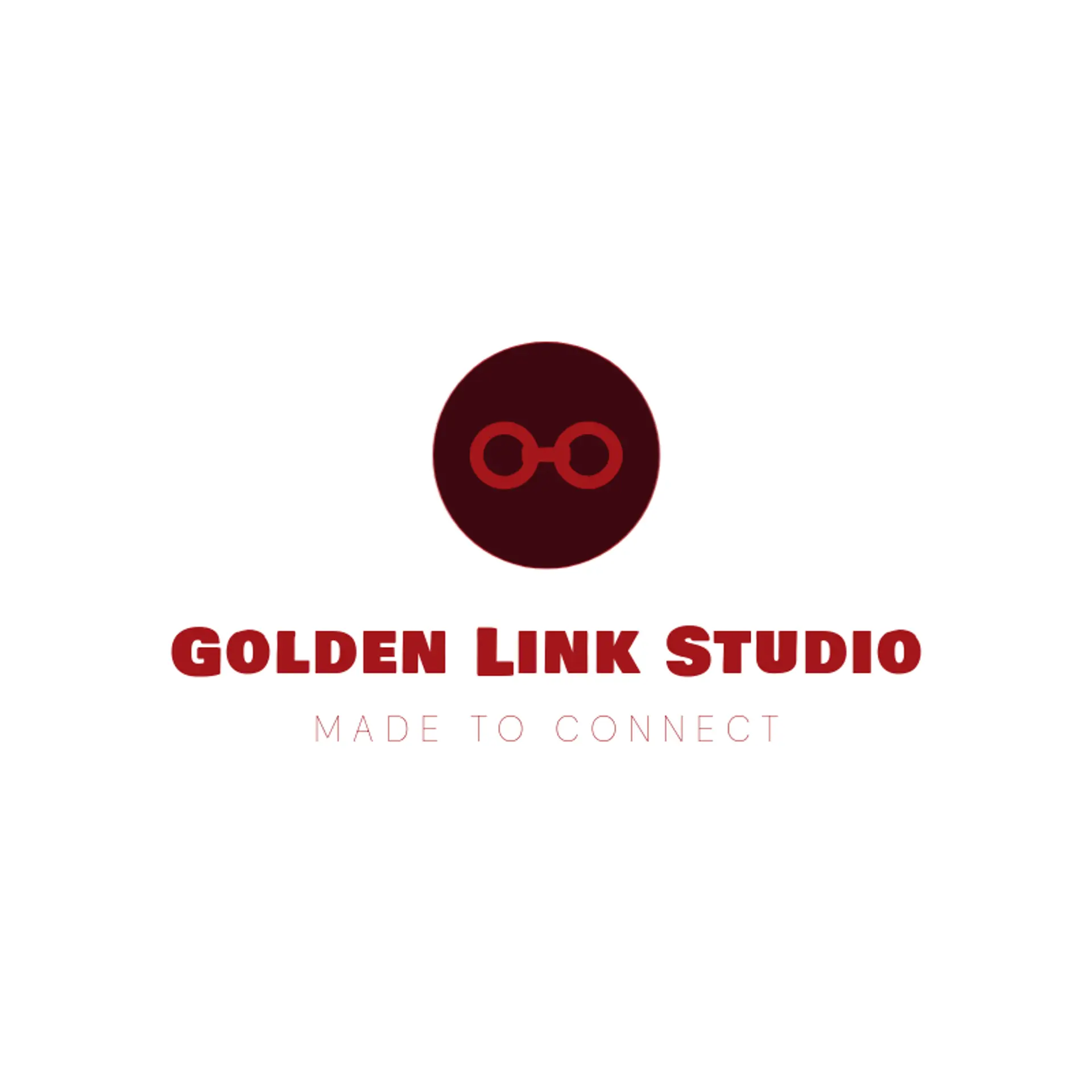 Golden Link Studio logo for bracelet