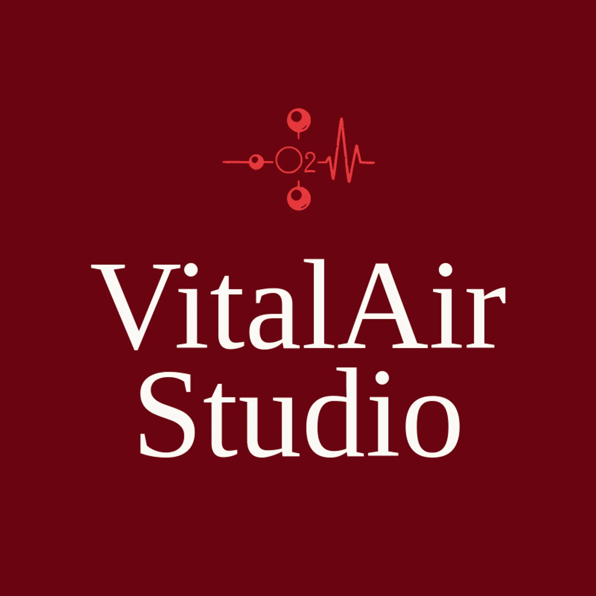 VitalAir Studio logo for oxygen