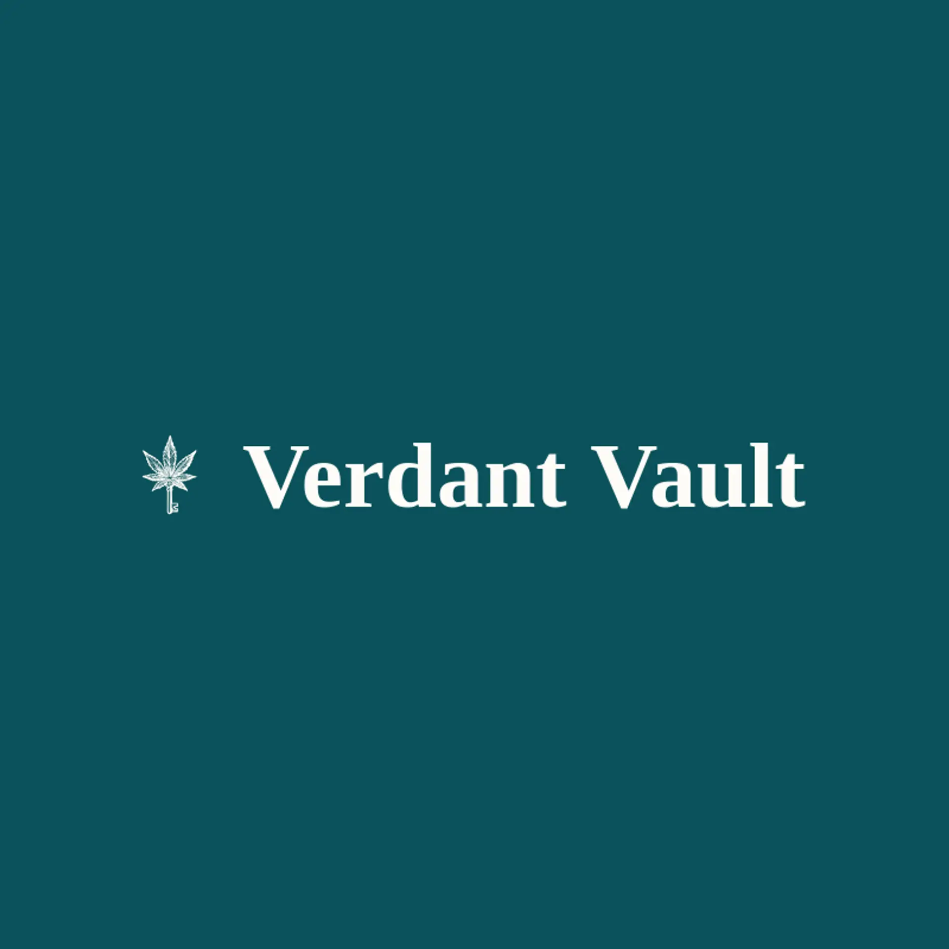 Verdant Vault logo for marijuana