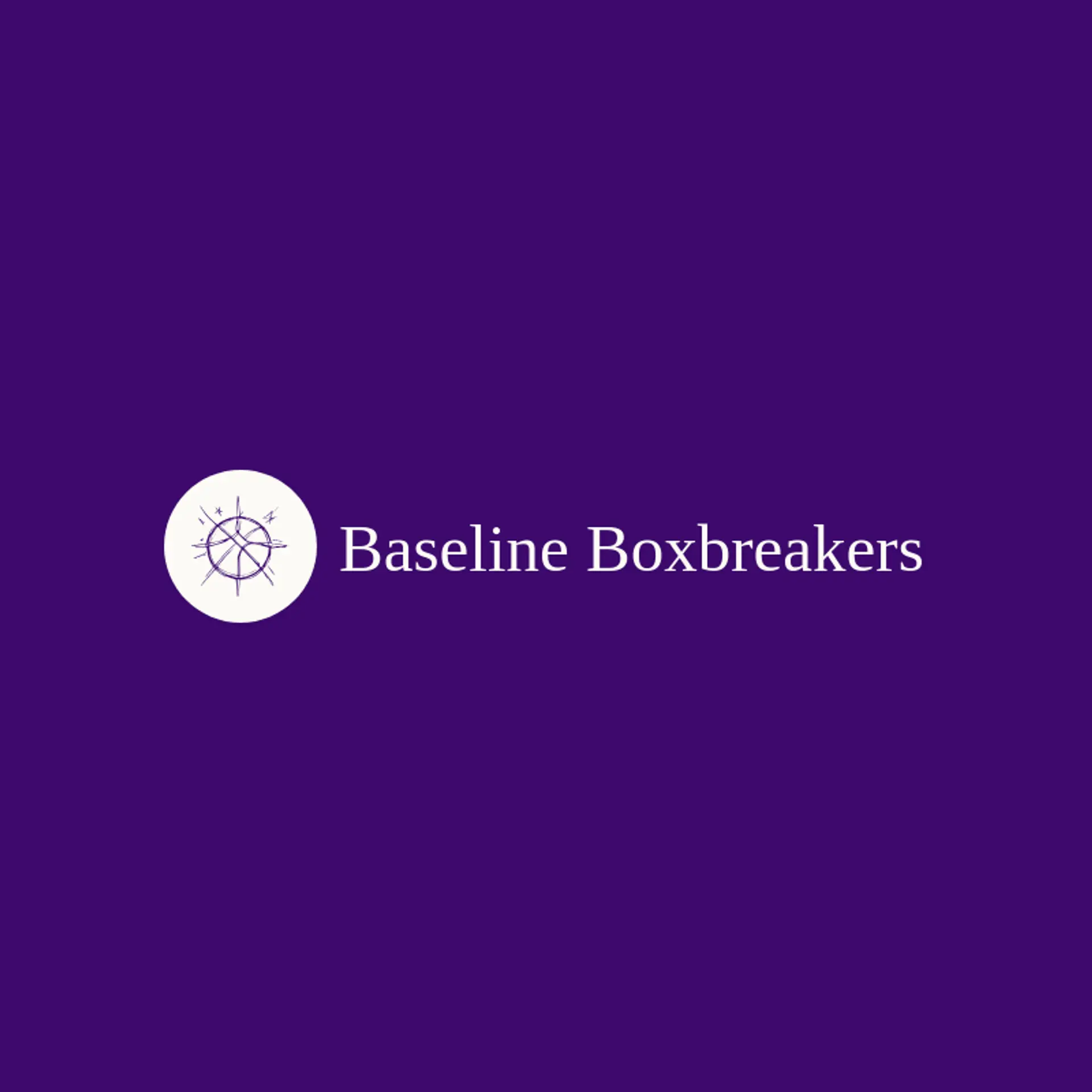 Baseline Boxbreakers logo for sports card